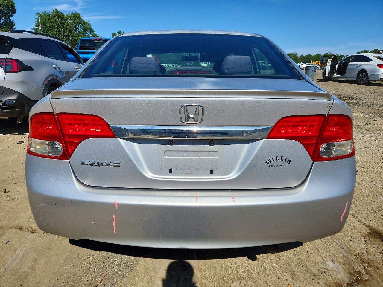 2009 Honda Civic Lx-s Silver vin: 2HGFA16689H317298