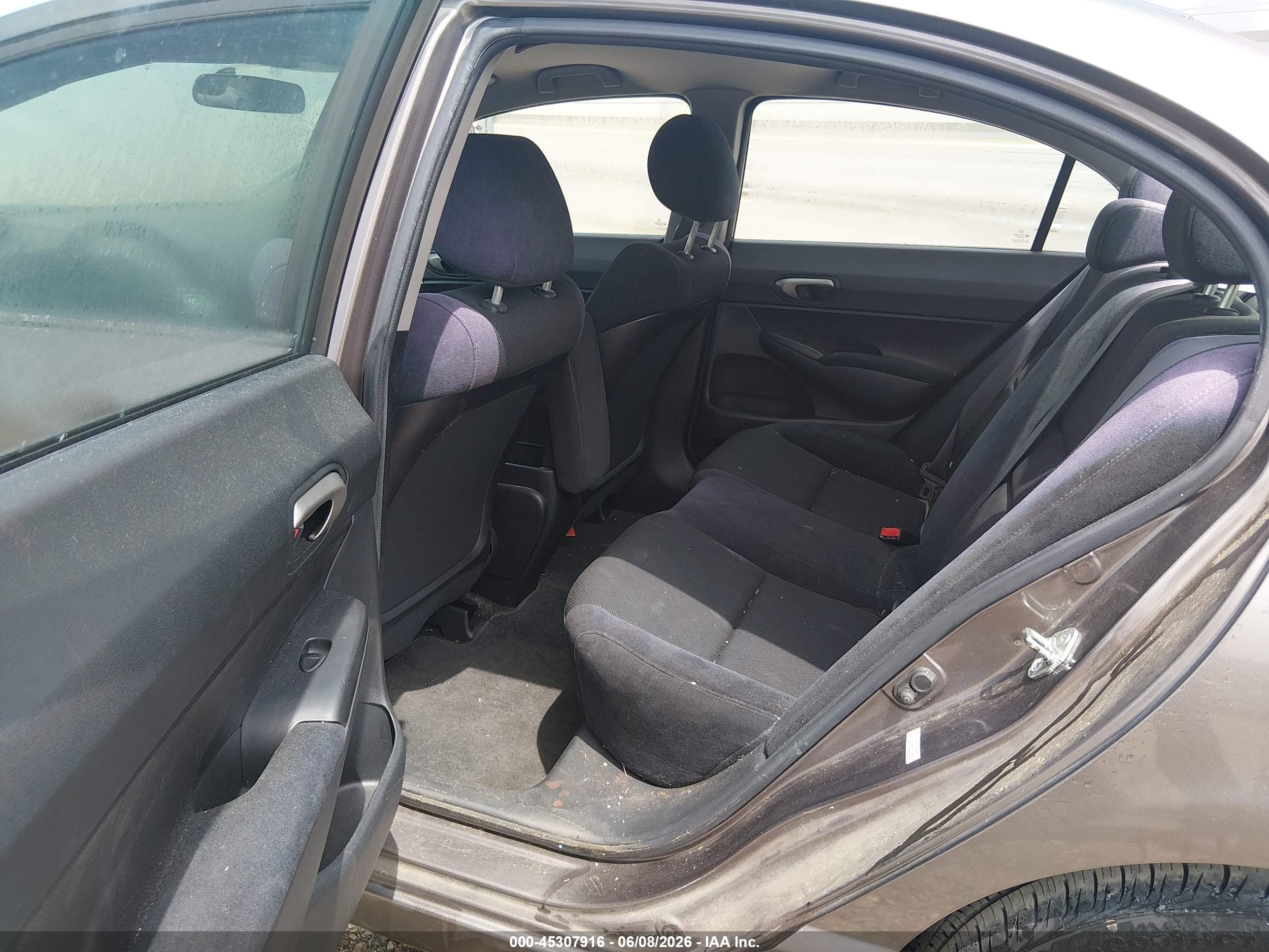 2009 Honda Civic Lx-s Gray vin: 2HGFA16689H515668