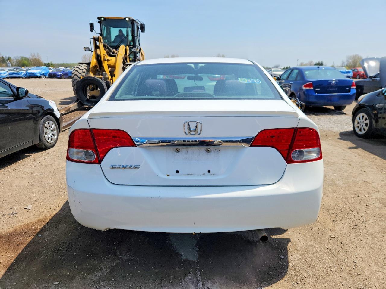 2009 Honda Civic Lx-s Белый vin: 2HGFA16699H109172
