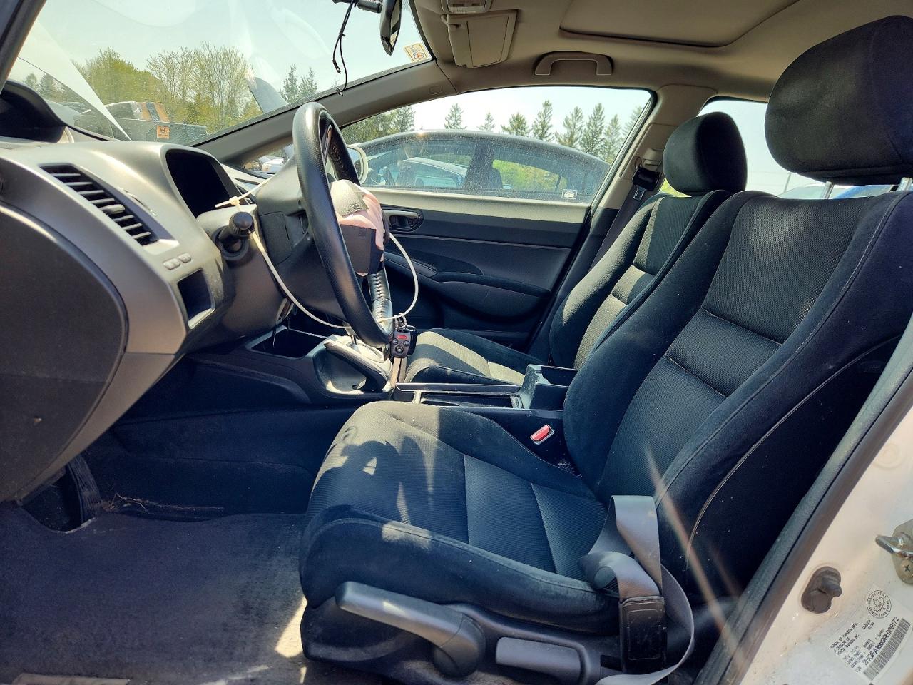 2009 Honda Civic Lx-s Белый vin: 2HGFA16699H109172