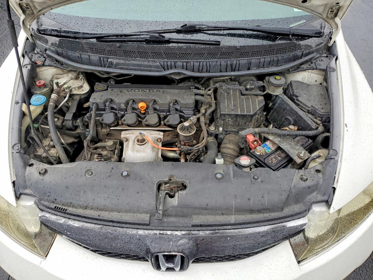2009 Honda Civic Lx-s Белый vin: 2HGFA16699H317522