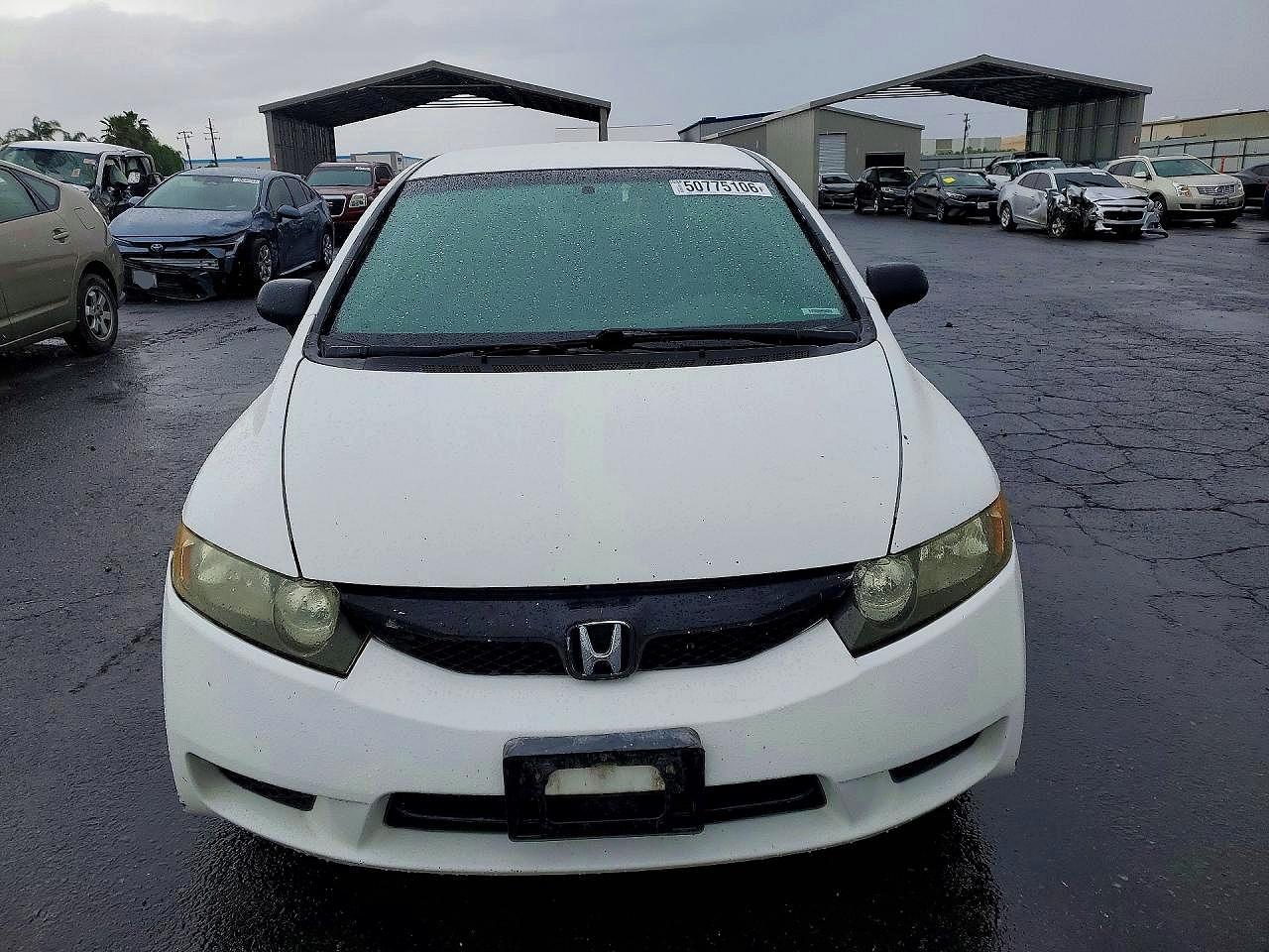 2009 Honda Civic Lx-s Белый vin: 2HGFA16699H317522