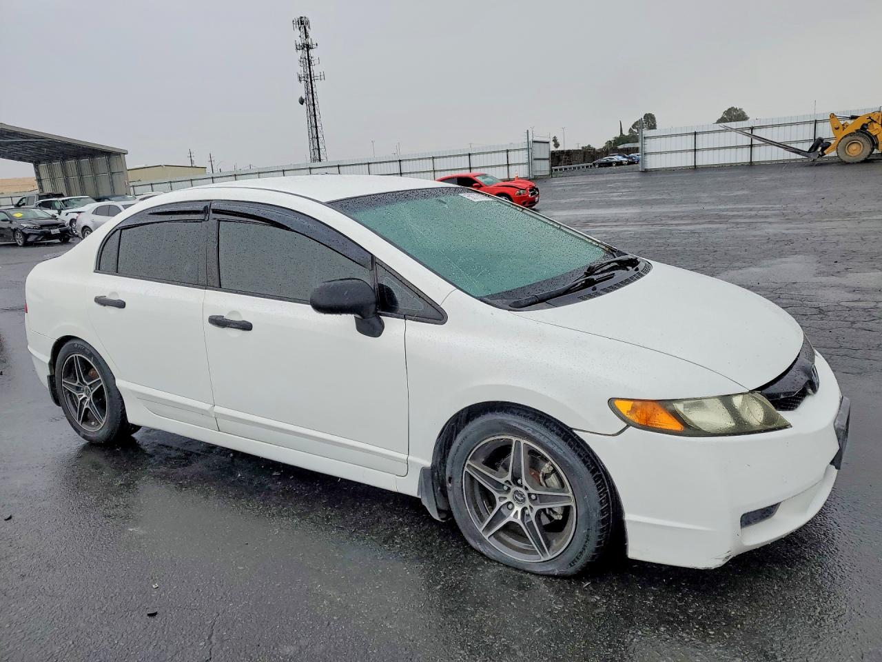 2009 Honda Civic Lx-s Белый vin: 2HGFA16699H317522