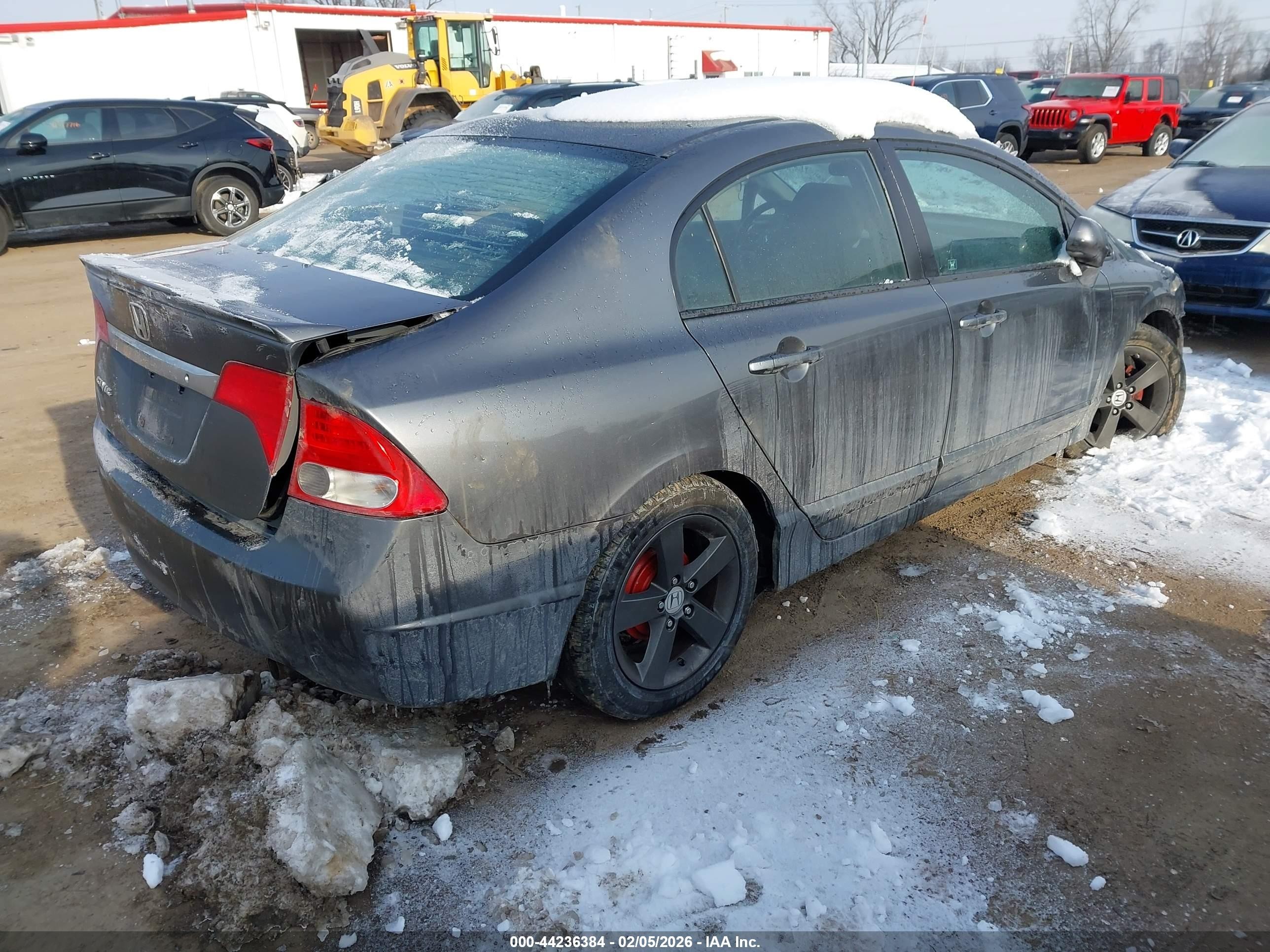 2009 Honda Civic Lx-s Gray vin: 2HGFA16699H332411