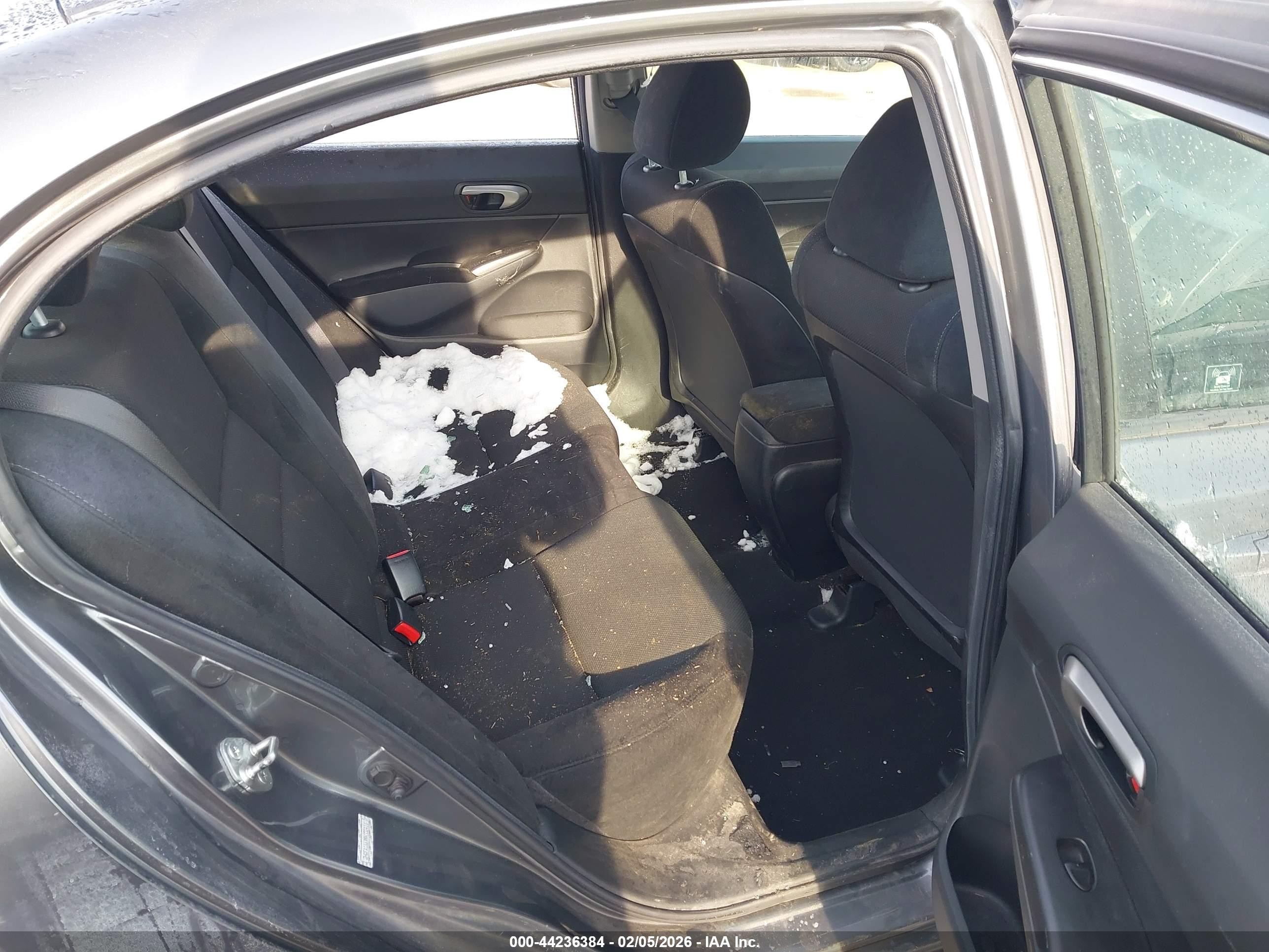2009 Honda Civic Lx-s Gray vin: 2HGFA16699H332411