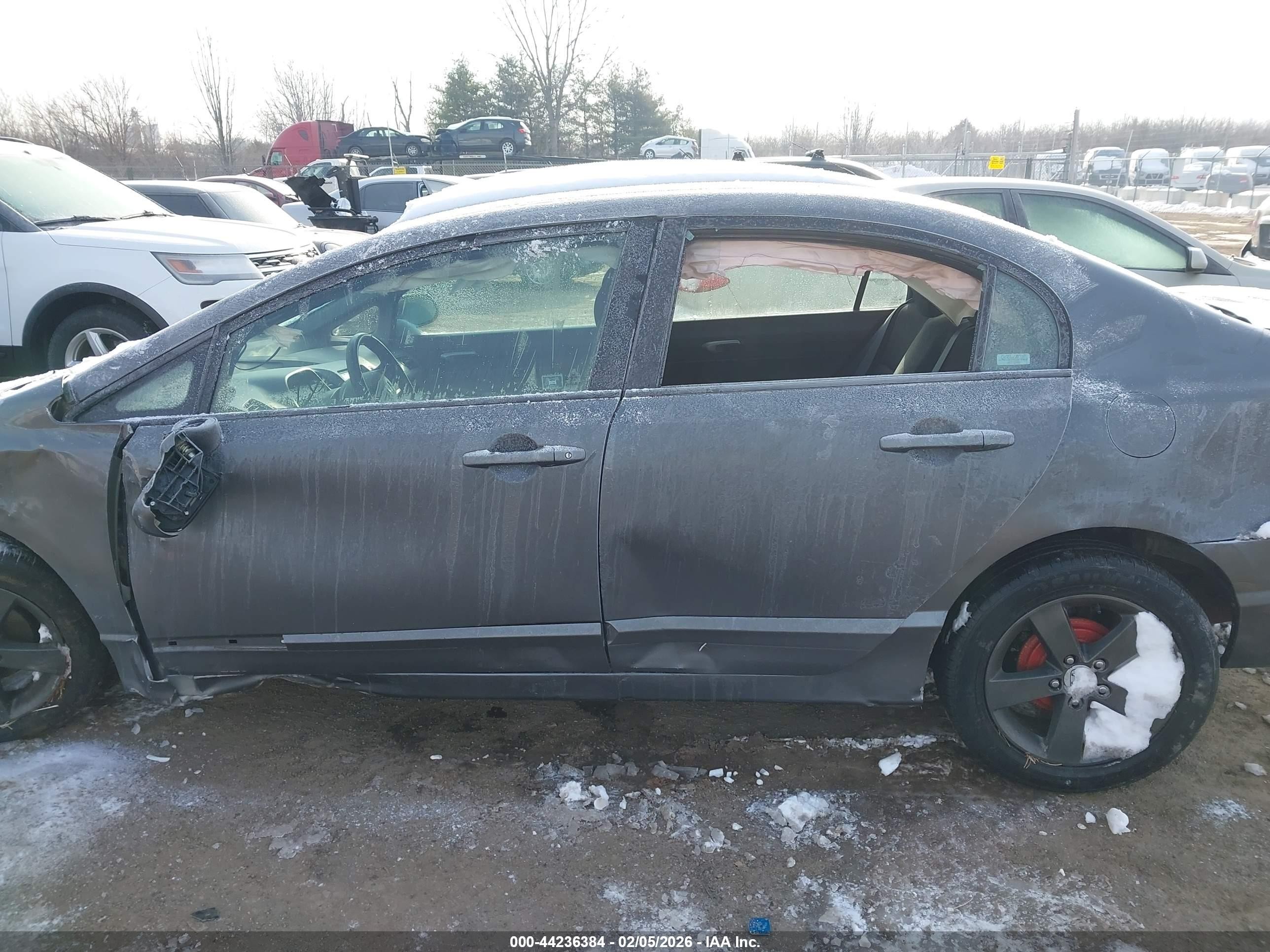 2009 Honda Civic Lx-s Gray vin: 2HGFA16699H332411