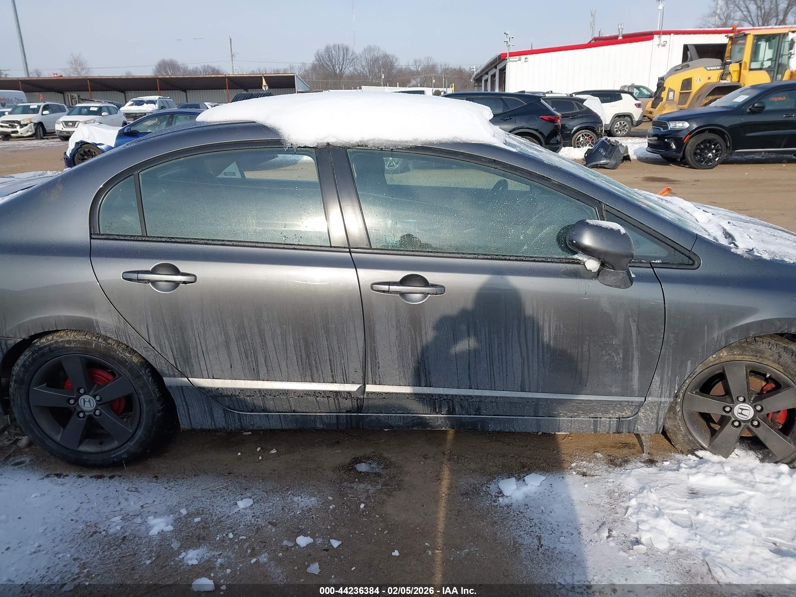 2009 Honda Civic Lx-s Gray vin: 2HGFA16699H332411