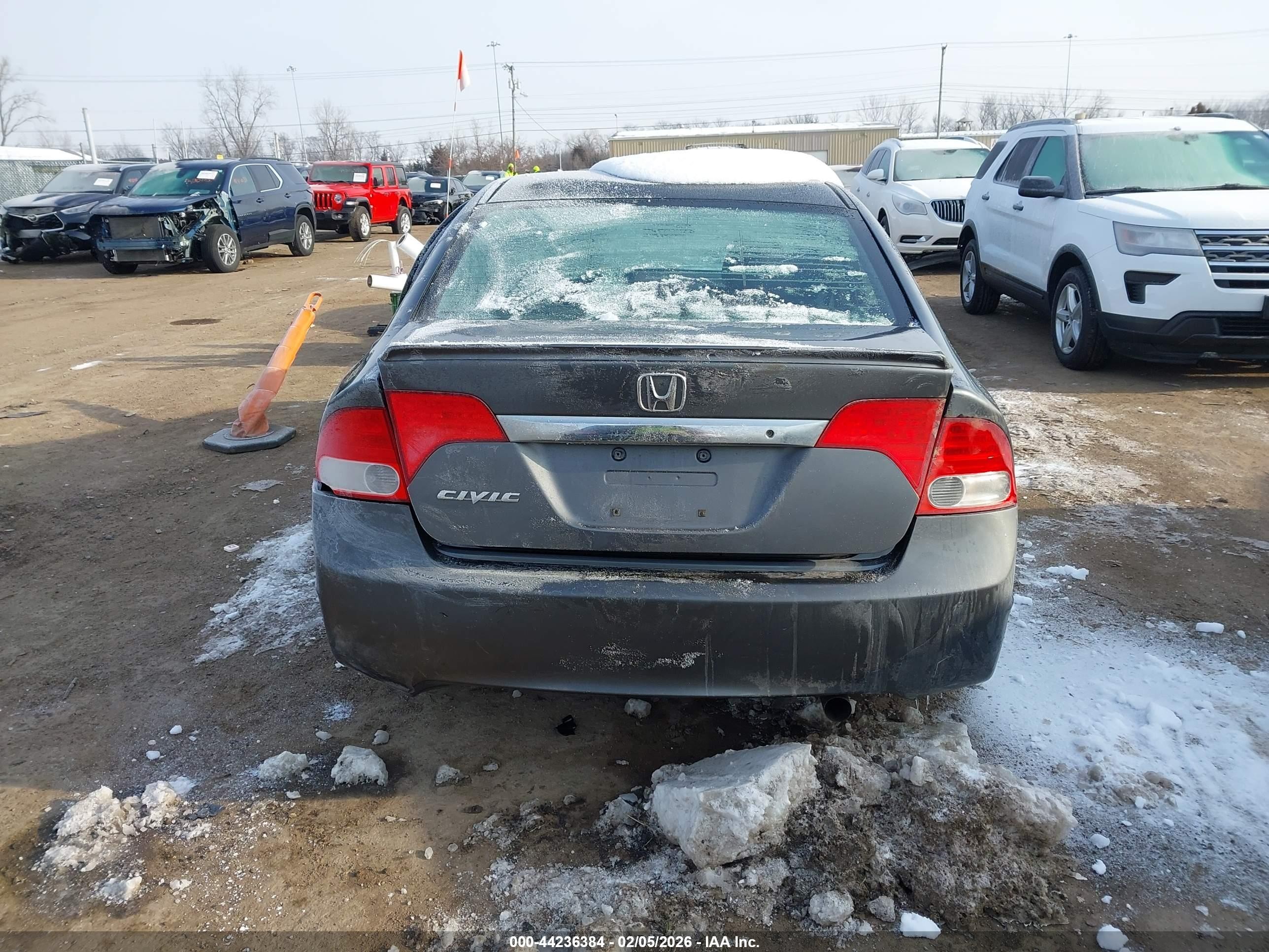 2009 Honda Civic Lx-s Gray vin: 2HGFA16699H332411