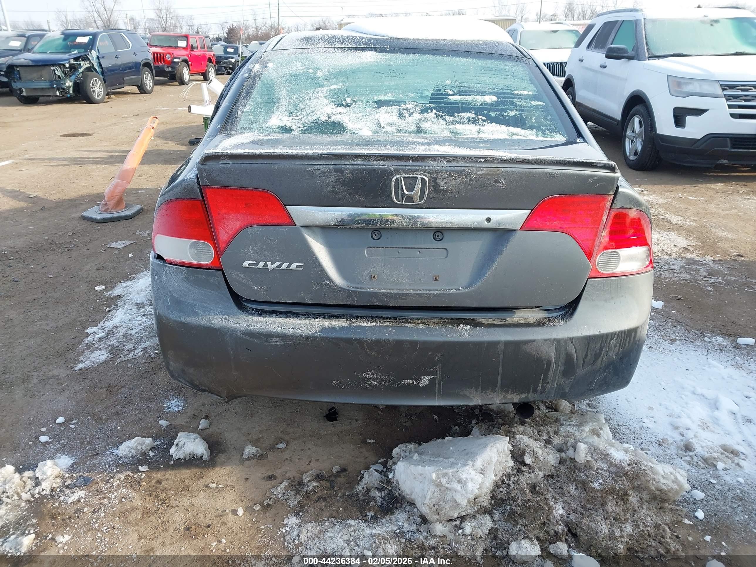 2009 Honda Civic Lx-s Gray vin: 2HGFA16699H332411