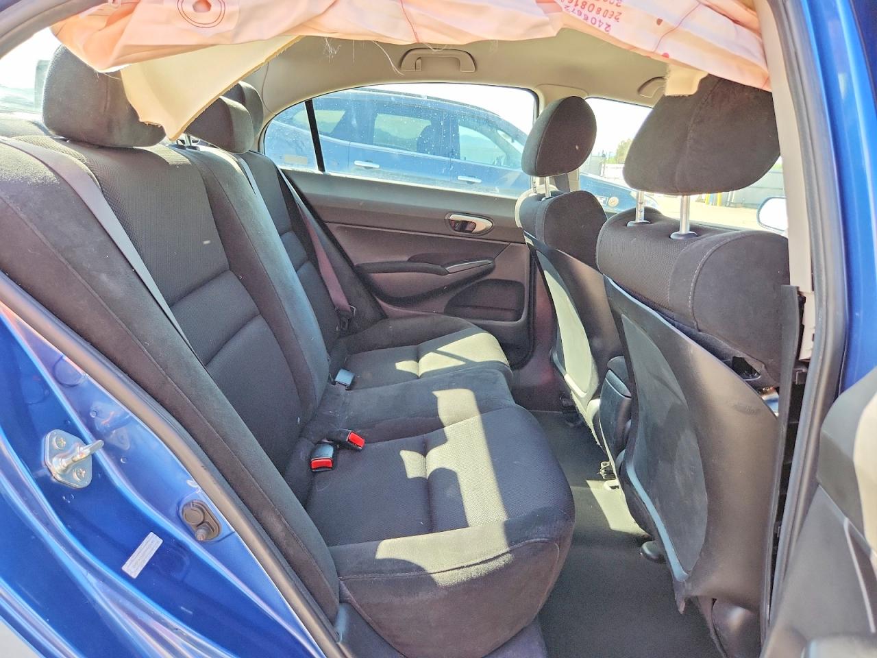 2009 Honda Civic Lx-s Blue vin: 2HGFA166X9H502694