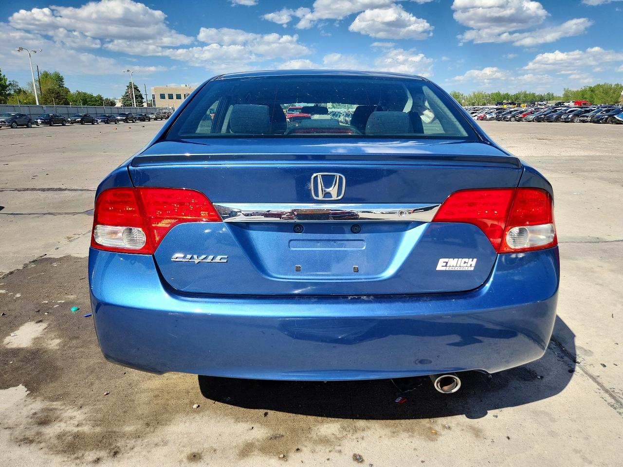 2009 Honda Civic Lx-s Blue vin: 2HGFA166X9H502694