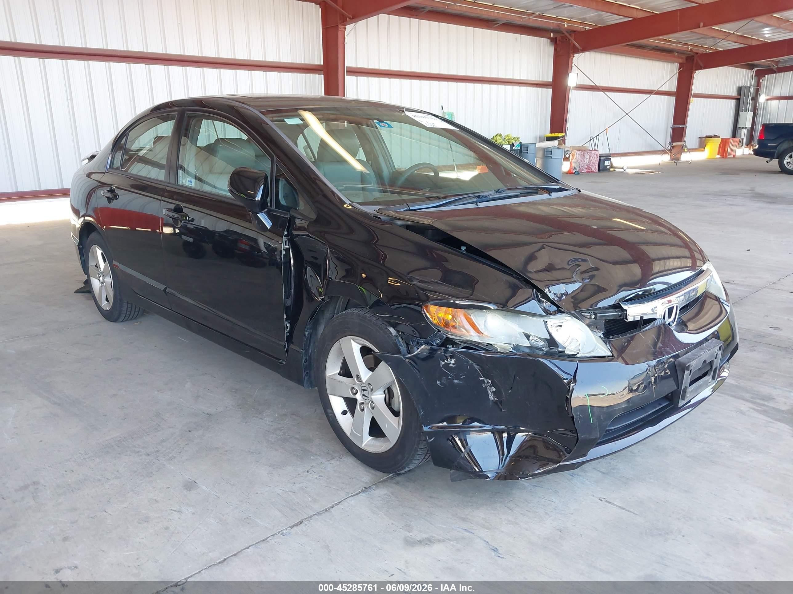 2007 Honda Civic Ex Черный vin: 2HGFA16807H304785