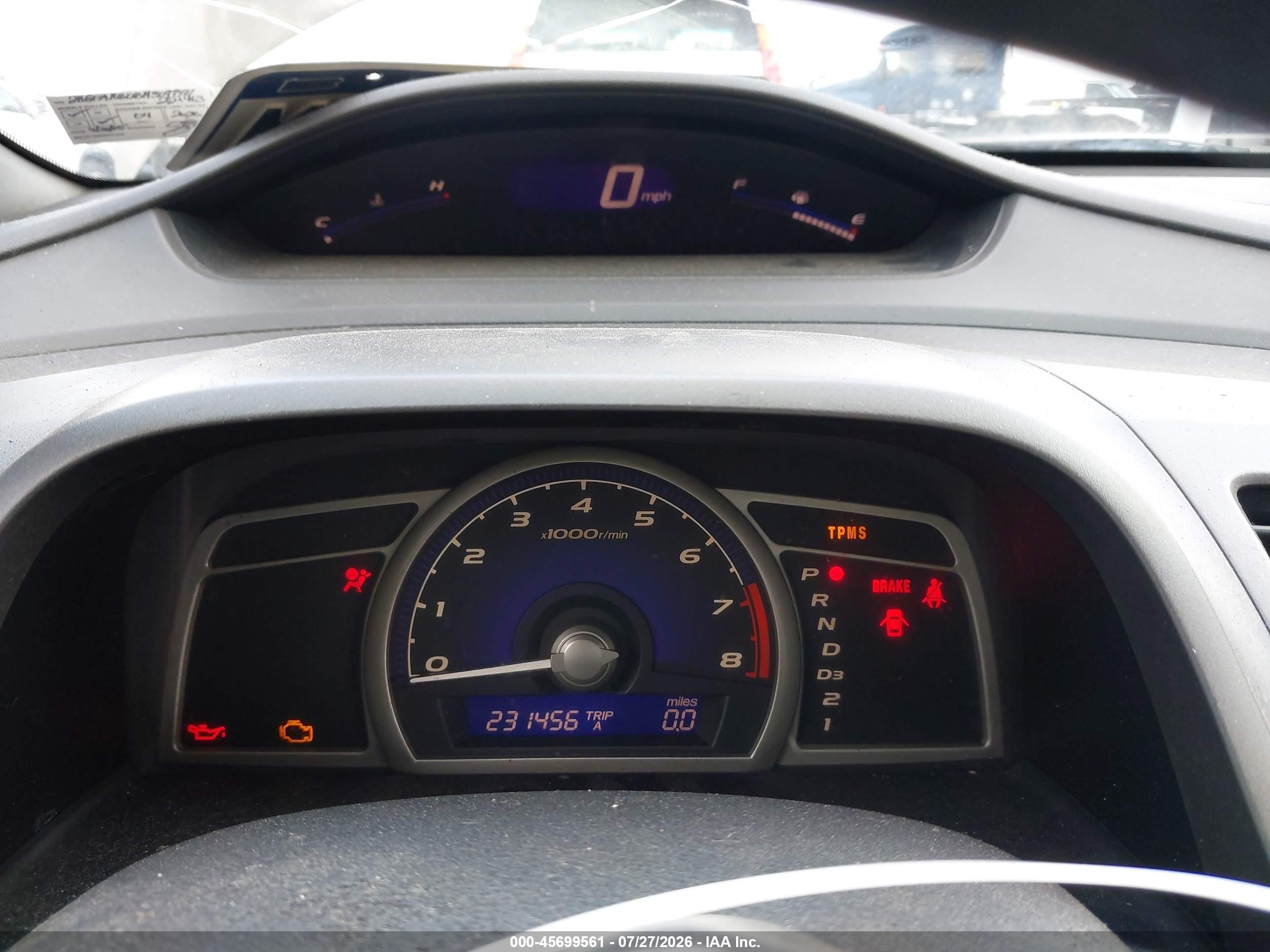2008 Honda Civic Ex Gray vin: 2HGFA16808H309891