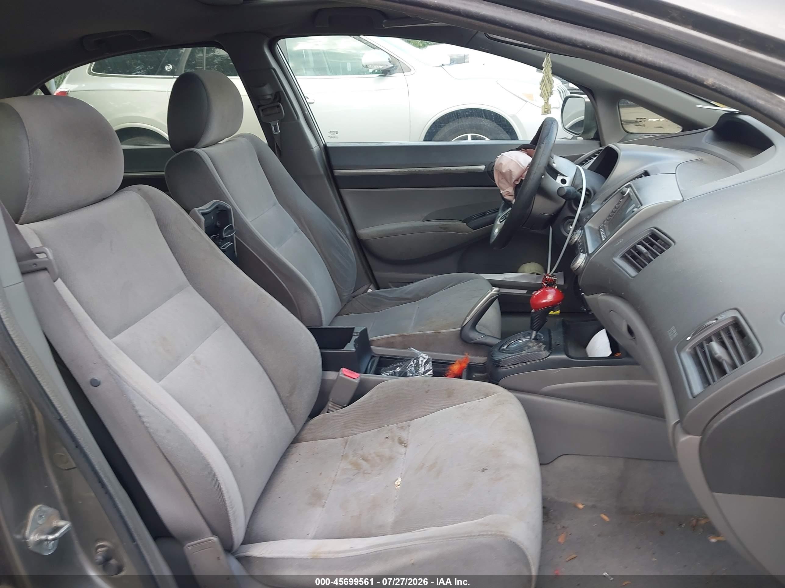 2008 Honda Civic Ex Gray vin: 2HGFA16808H309891