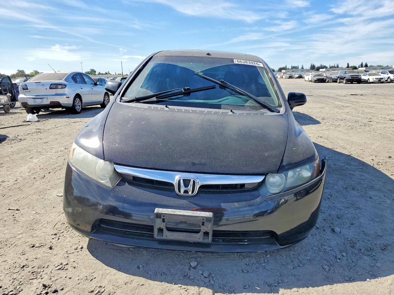 2008 Honda Civic Ex Black vin: 2HGFA16808H333267