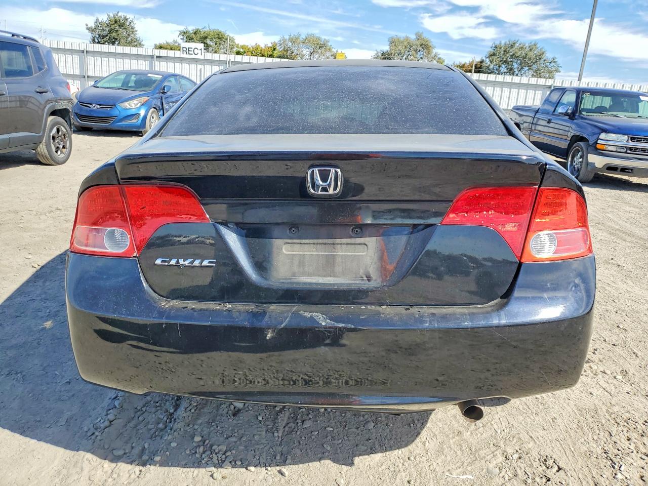 2008 Honda Civic Ex Black vin: 2HGFA16808H333267