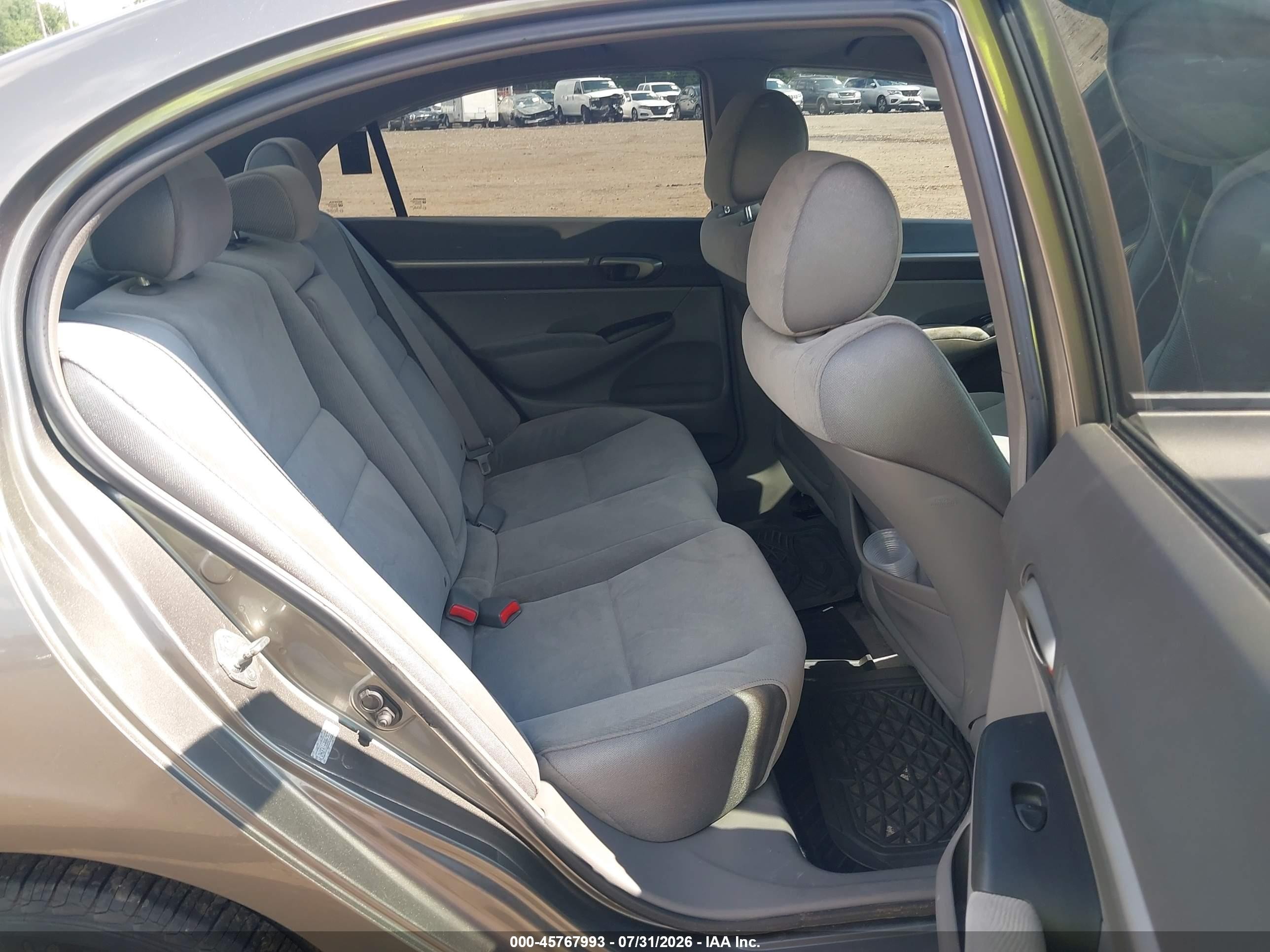 2008 Honda Civic Ex Brown vin: 2HGFA16808H353714