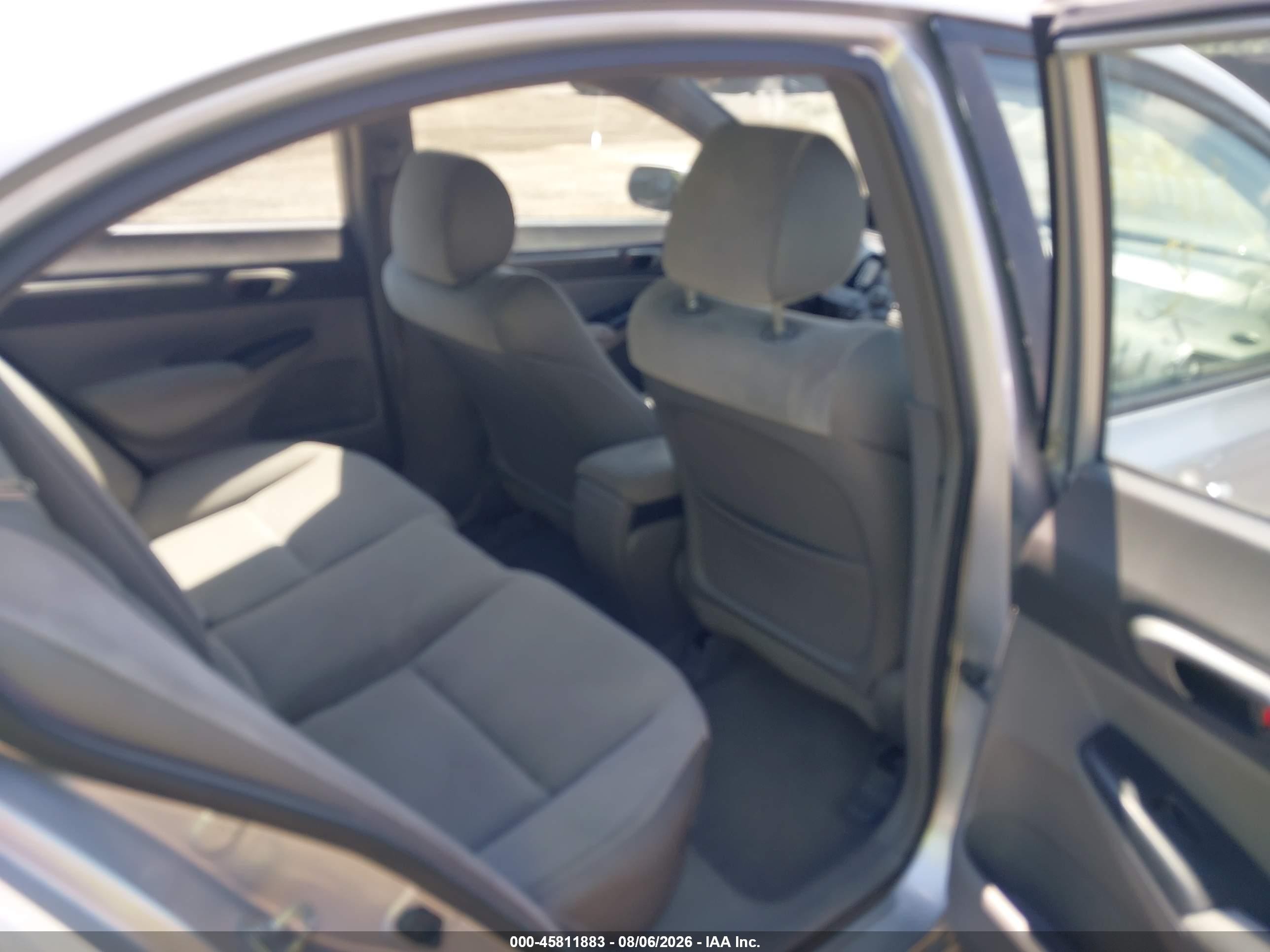 2008 Honda Civic Ex Gray vin: 2HGFA16808H357150