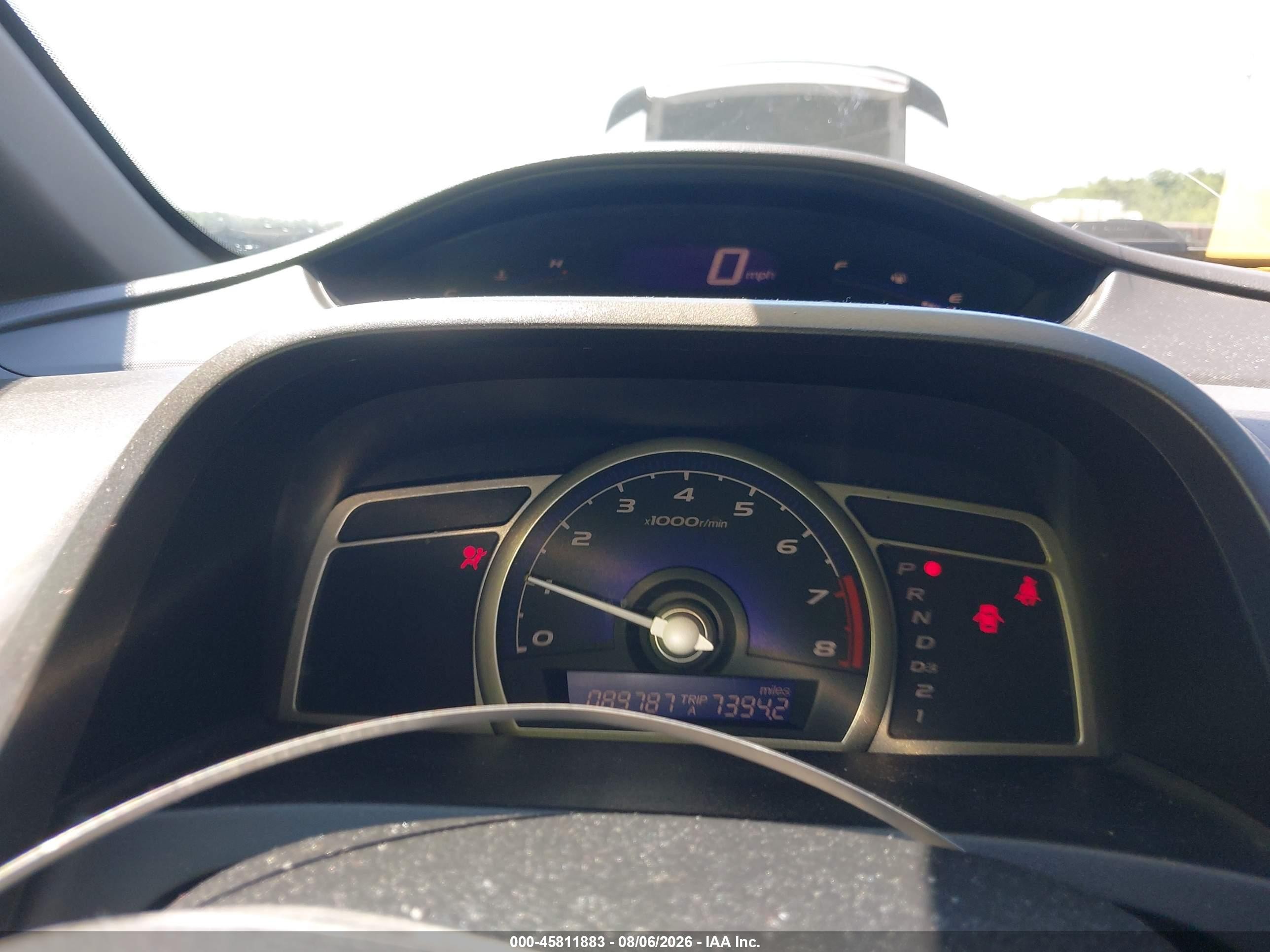 2008 Honda Civic Ex Gray vin: 2HGFA16808H357150