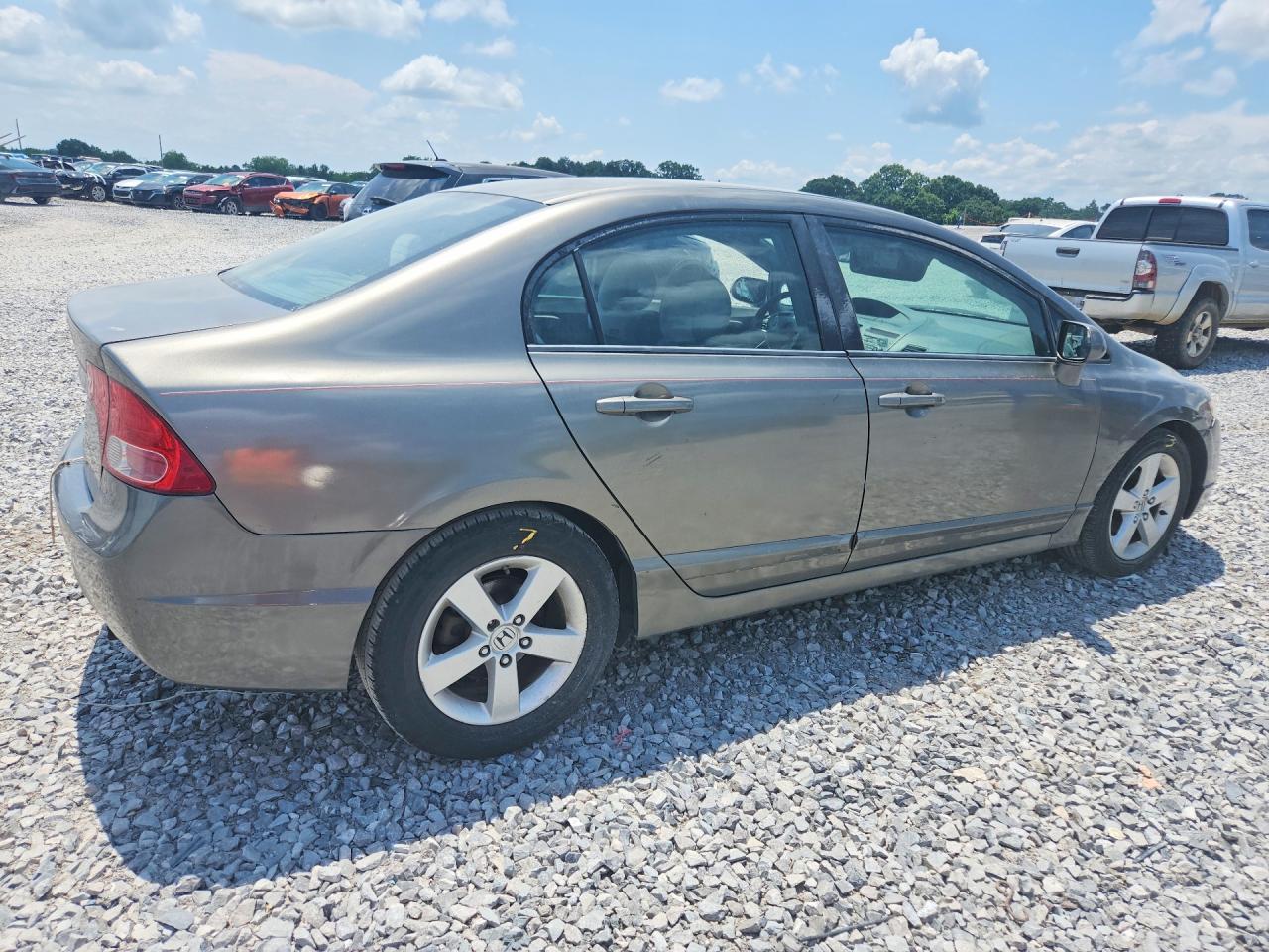 2008 Honda Civic Ex Gray vin: 2HGFA16808H507211