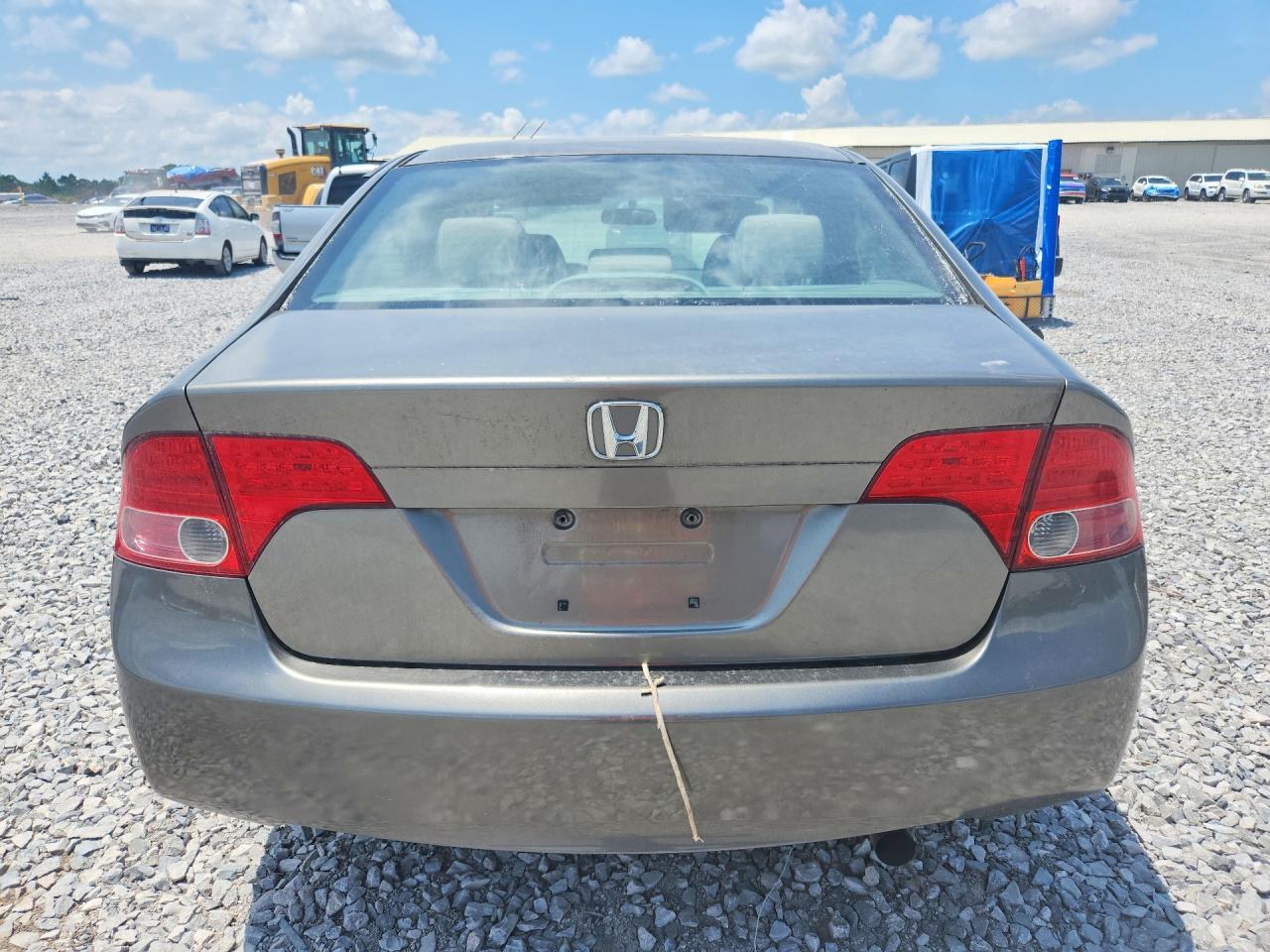 2008 Honda Civic Ex Gray vin: 2HGFA16808H507211