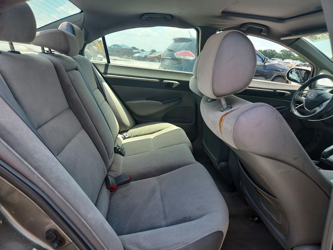 2008 Honda Civic Ex Gray vin: 2HGFA16808H507211