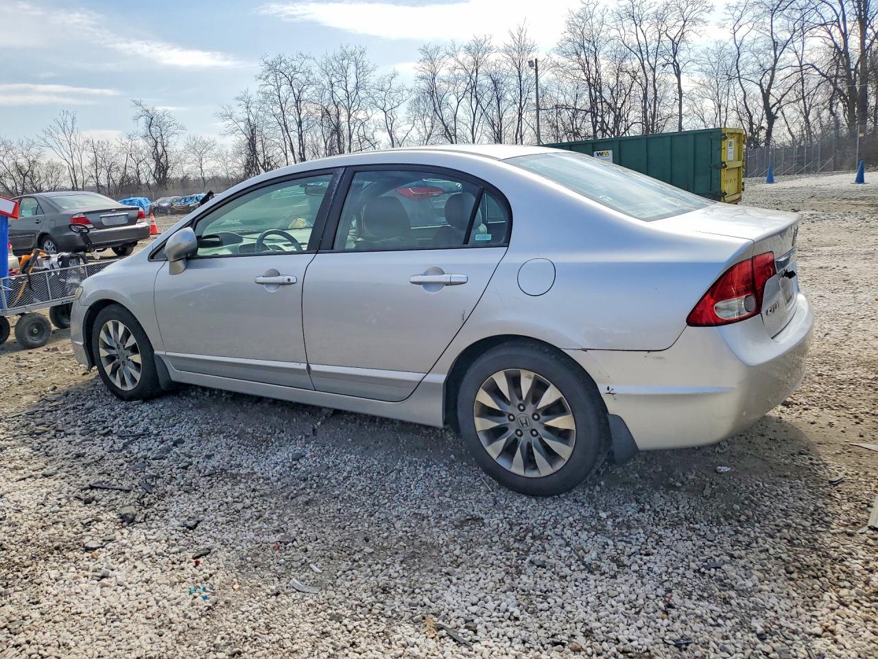 2009 Honda Civic Ex Silver vin: 2HGFA16809H341869