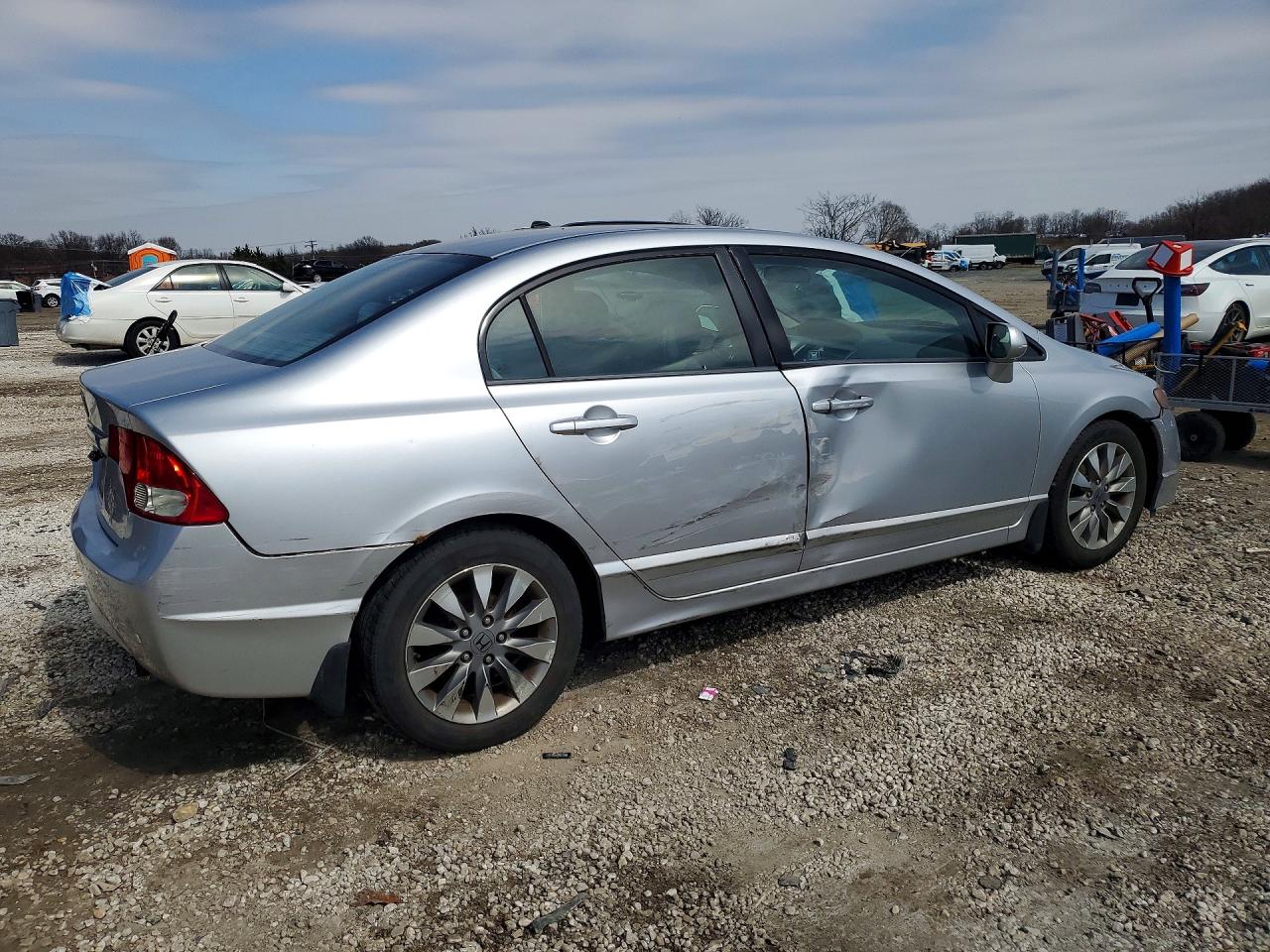 2009 Honda Civic Ex Silver vin: 2HGFA16809H341869