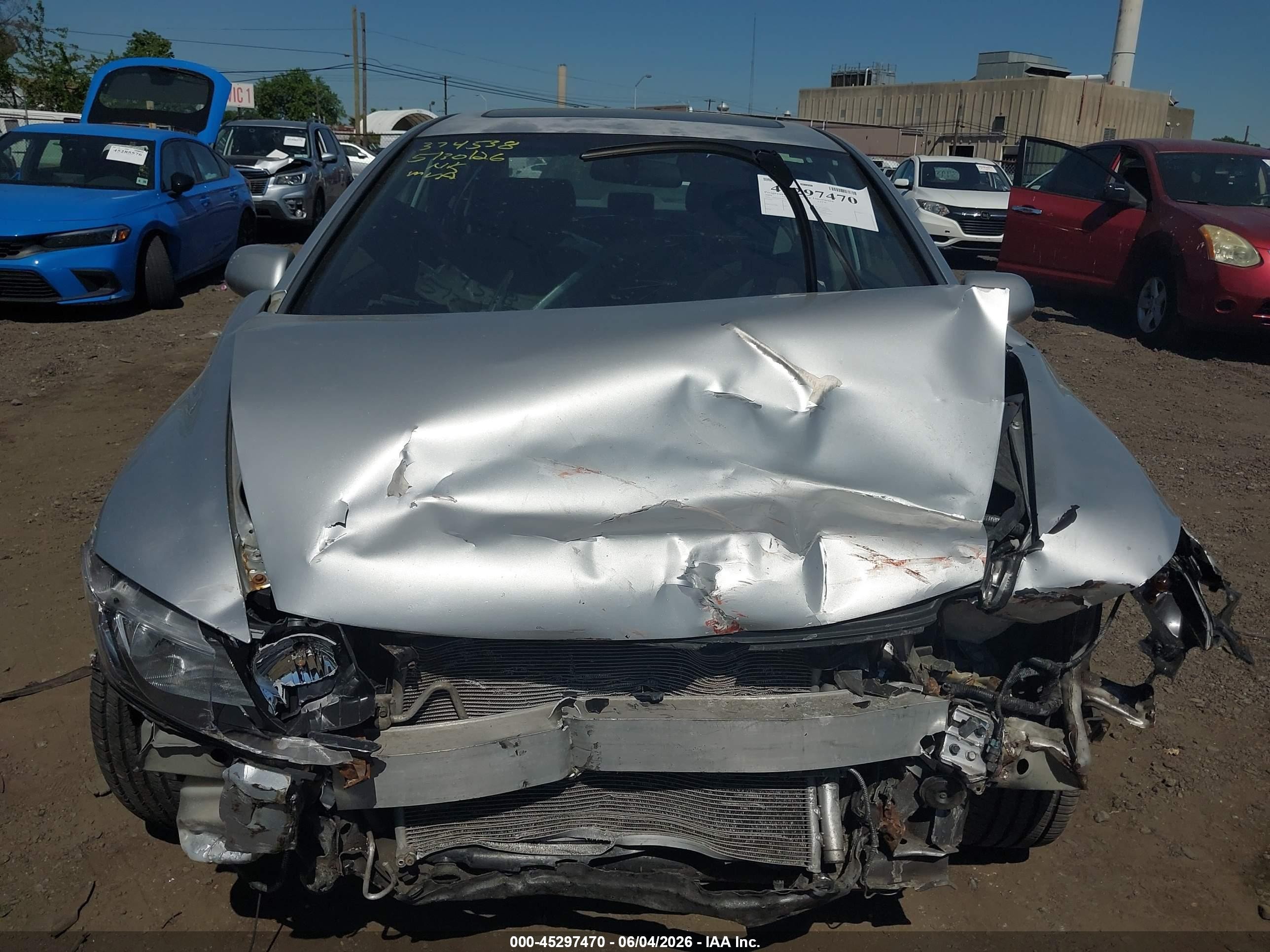 2009 Honda Civic Ex Silver vin: 2HGFA16809H352287