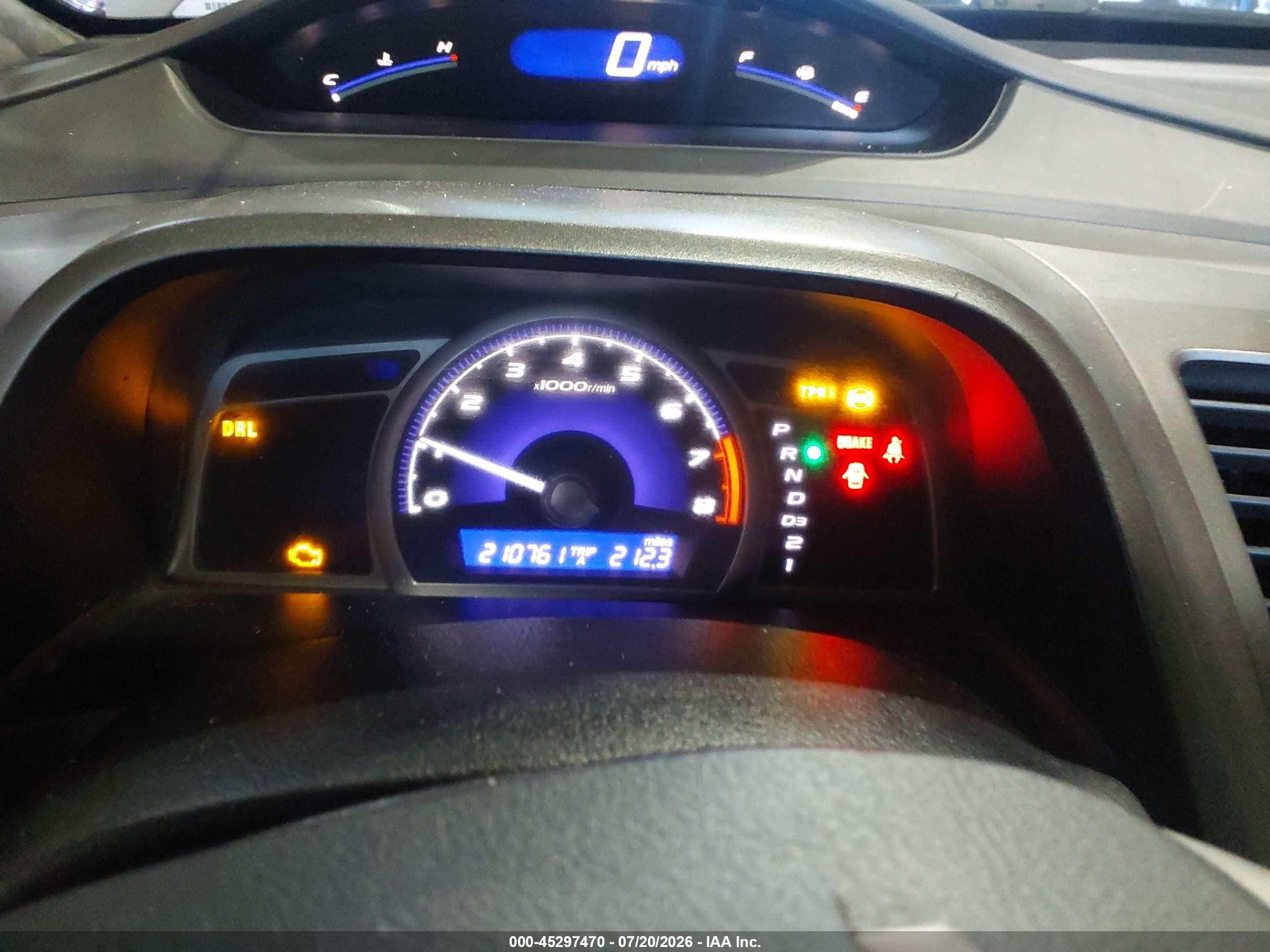 2009 Honda Civic Ex Silver vin: 2HGFA16809H352287