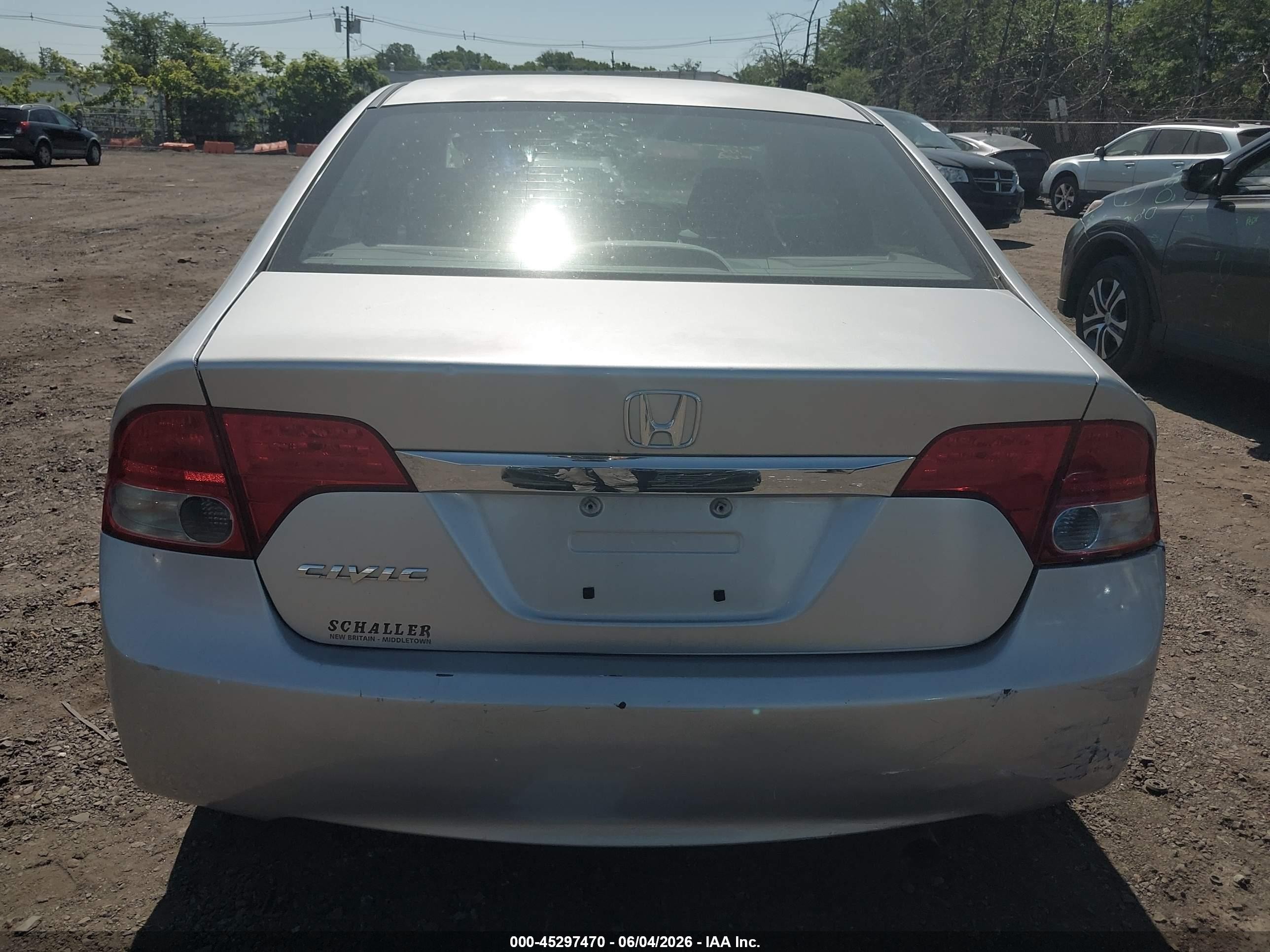 2009 Honda Civic Ex Silver vin: 2HGFA16809H352287