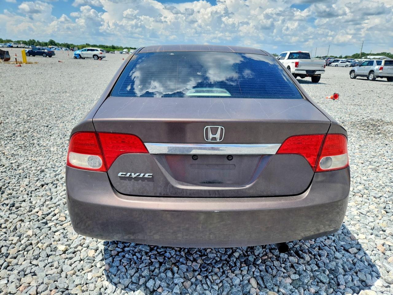 2009 Honda Civic Ex Brown vin: 2HGFA16809H538086