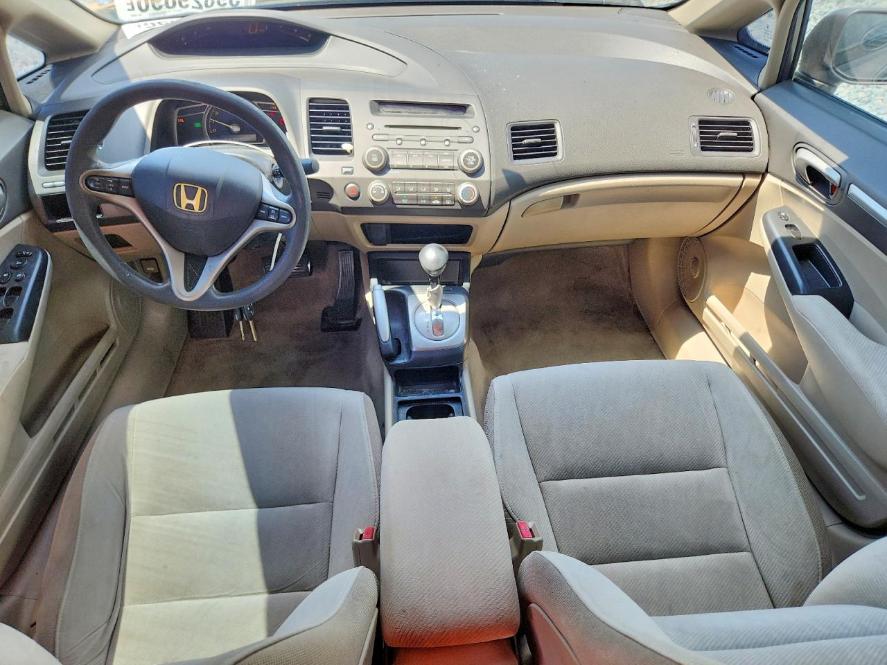 2009 Honda Civic Ex Brown vin: 2HGFA16809H538086