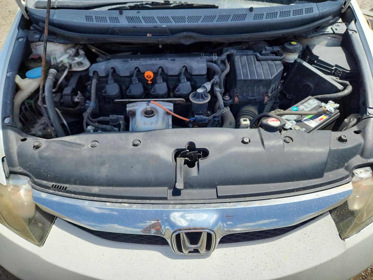 2009 Honda Civic Ex Белый vin: 2HGFA16809H540923