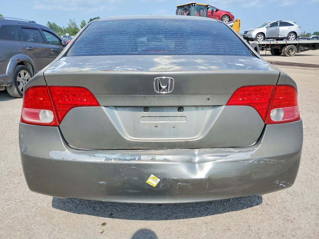 2006 Honda Civic Ex Gray vin: 2HGFA16816H028664
