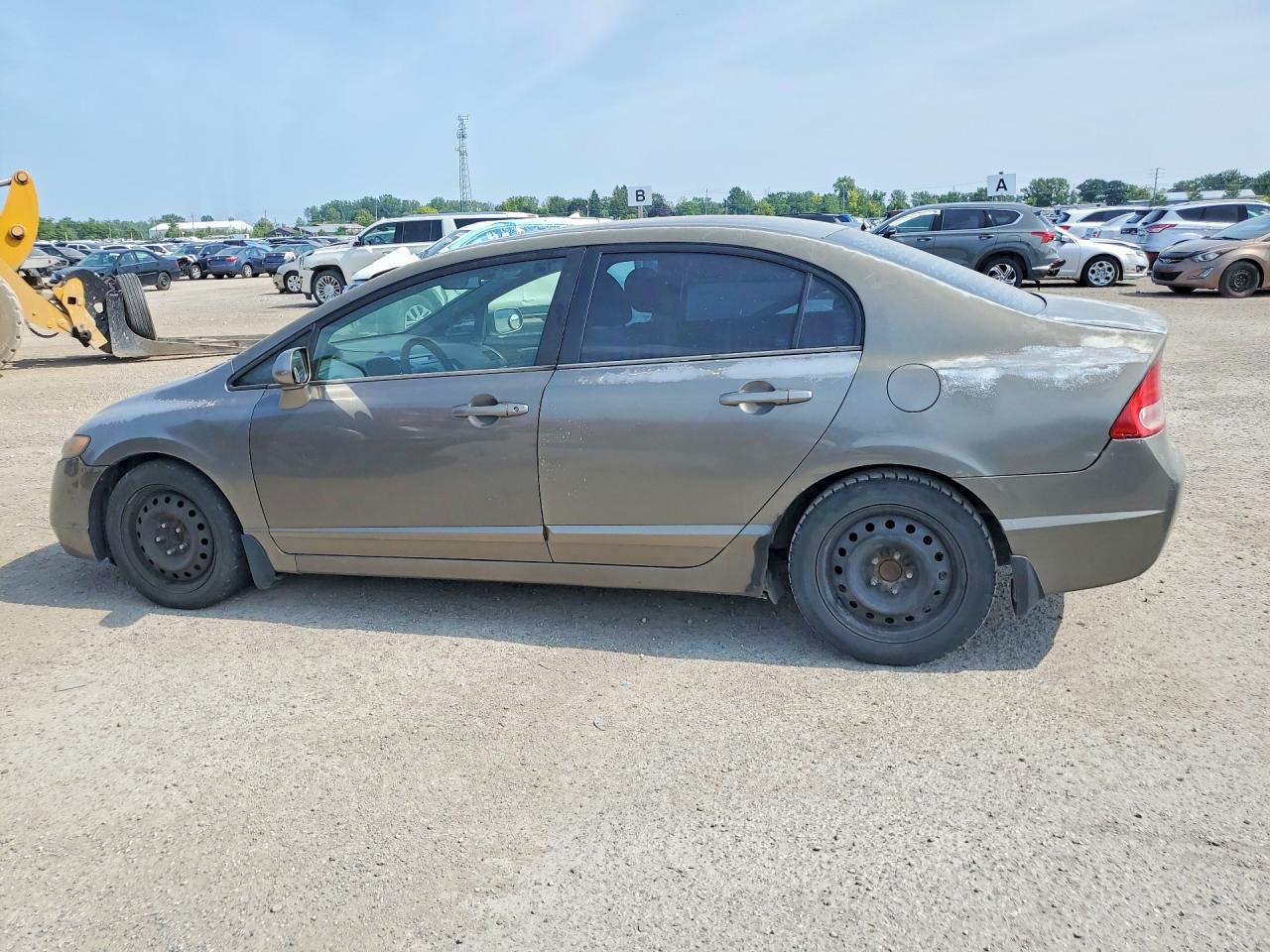 2006 Honda Civic Ex Gray vin: 2HGFA16816H028664
