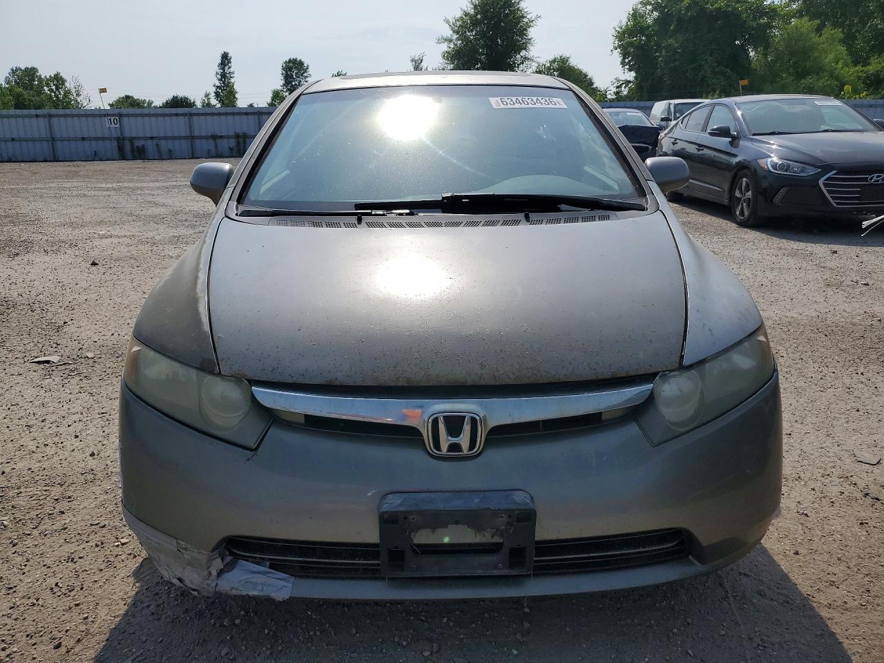 2006 Honda Civic Ex Gray vin: 2HGFA16816H028664