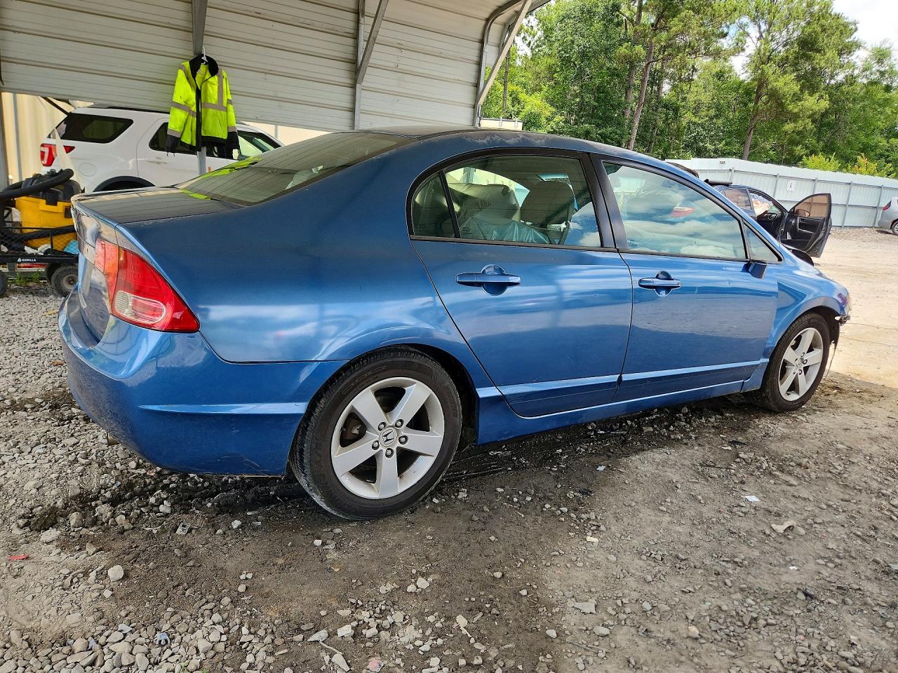 2006 Honda Civic Ex Blue vin: 2HGFA16816H507022