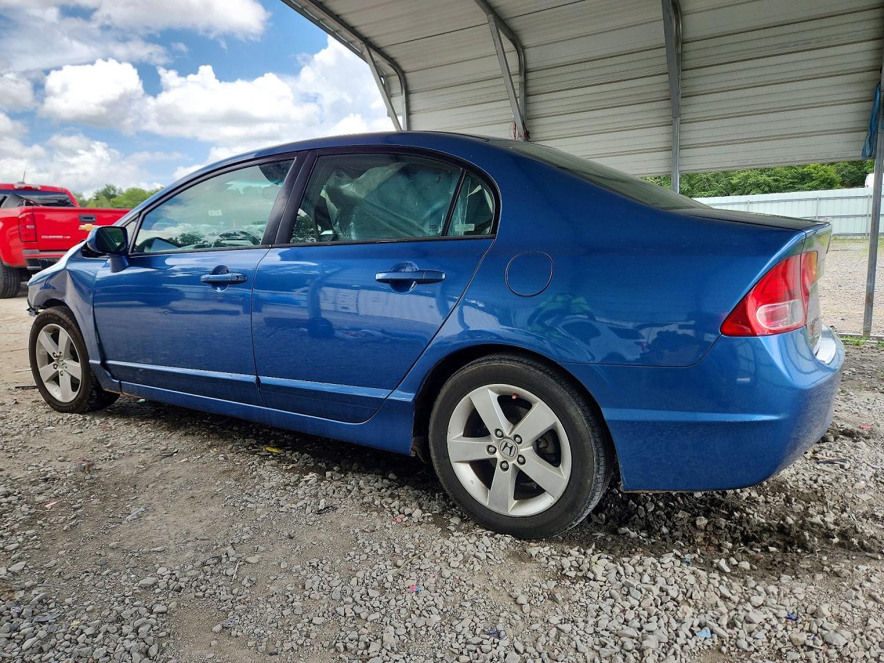 2006 Honda Civic Ex Blue vin: 2HGFA16816H507022