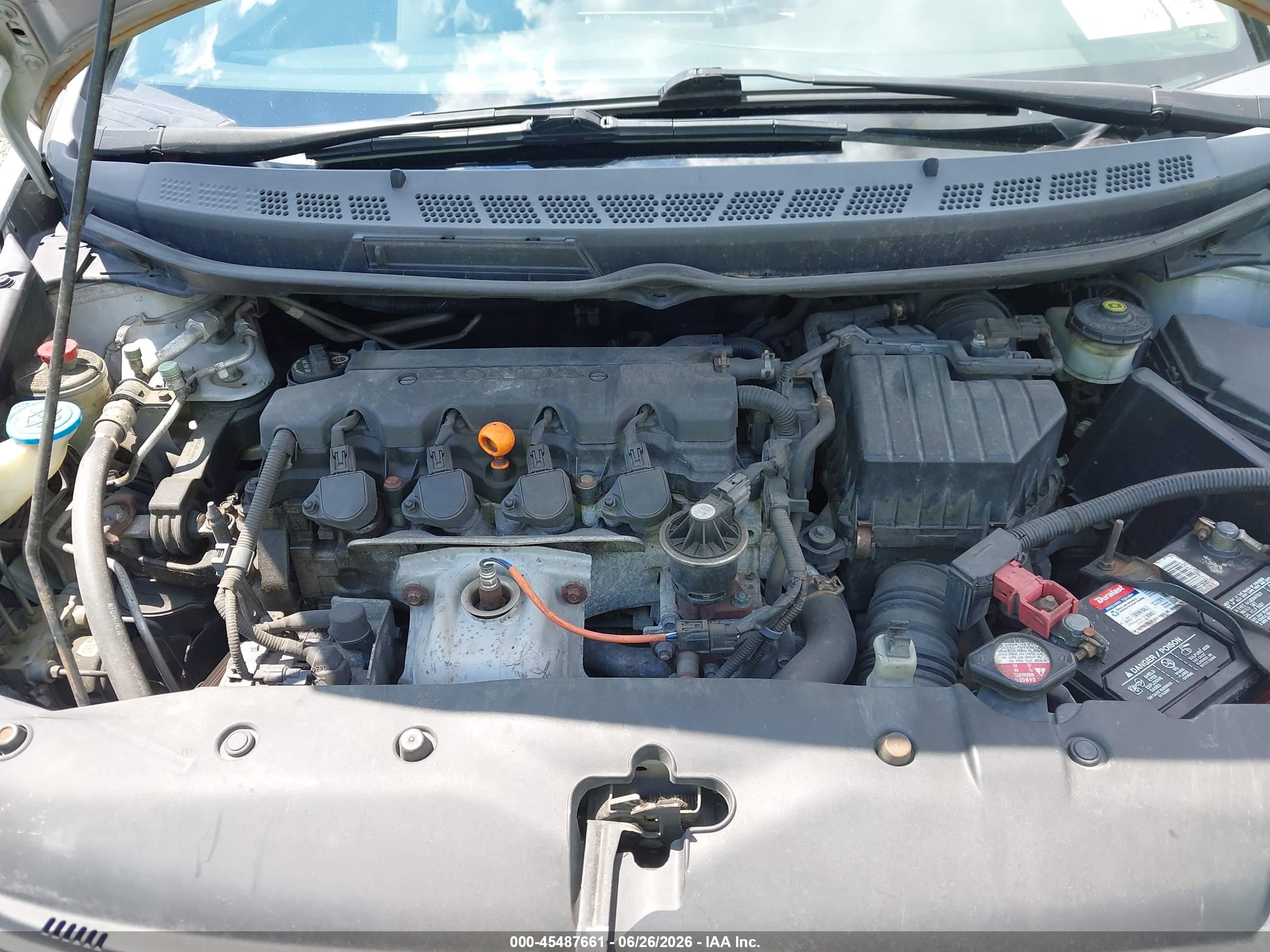 2008 Honda Civic Ex Silver vin: 2HGFA16818H309060