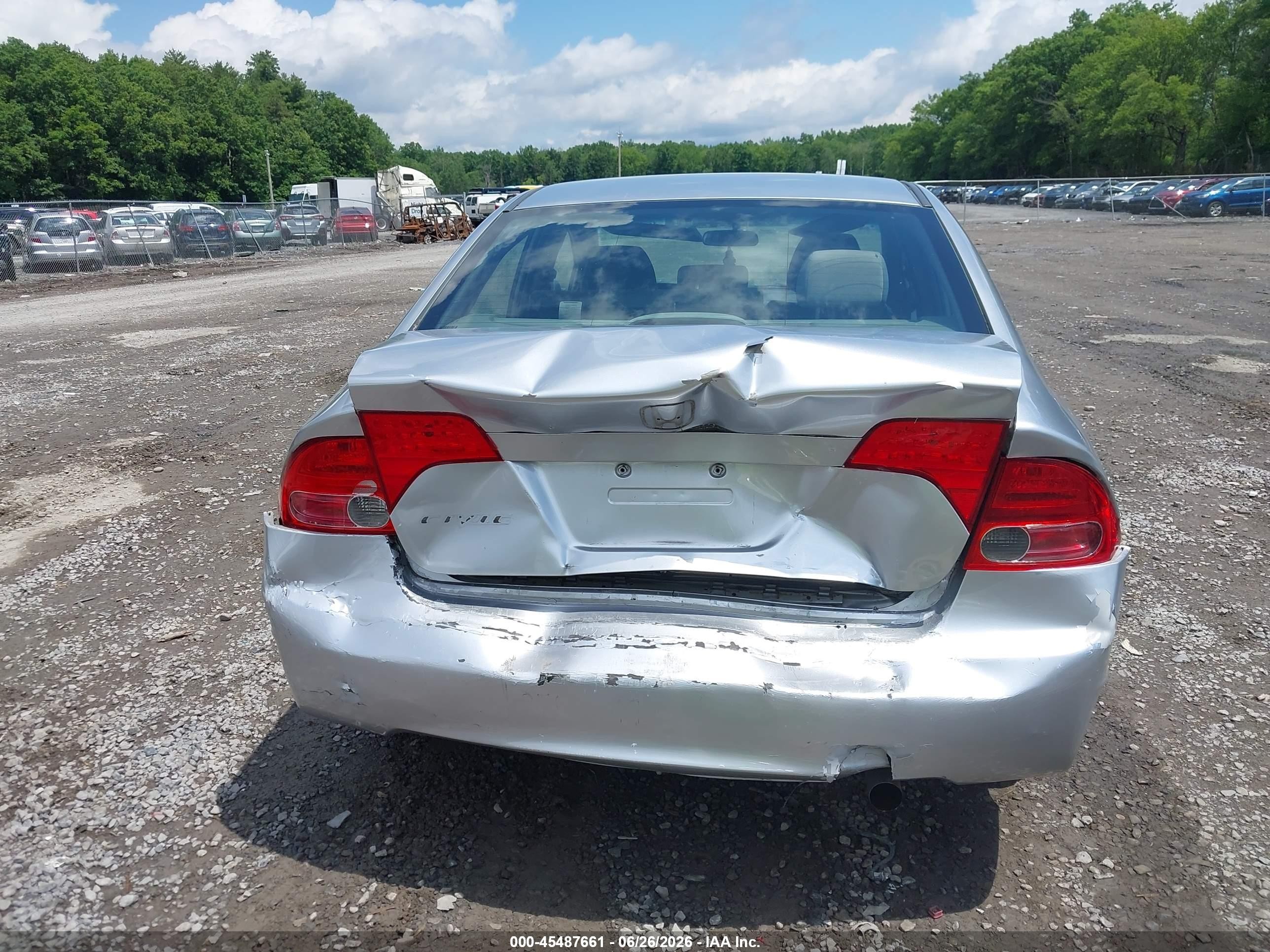 2008 Honda Civic Ex Silver vin: 2HGFA16818H309060