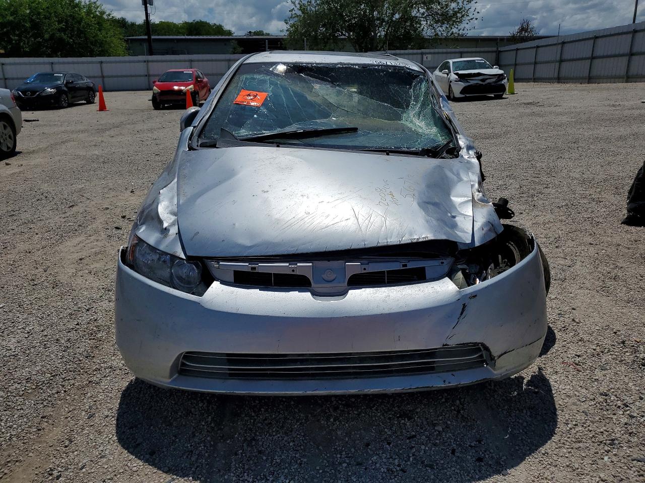 2008 Honda Civic Ex Silver vin: 2HGFA16818H312248