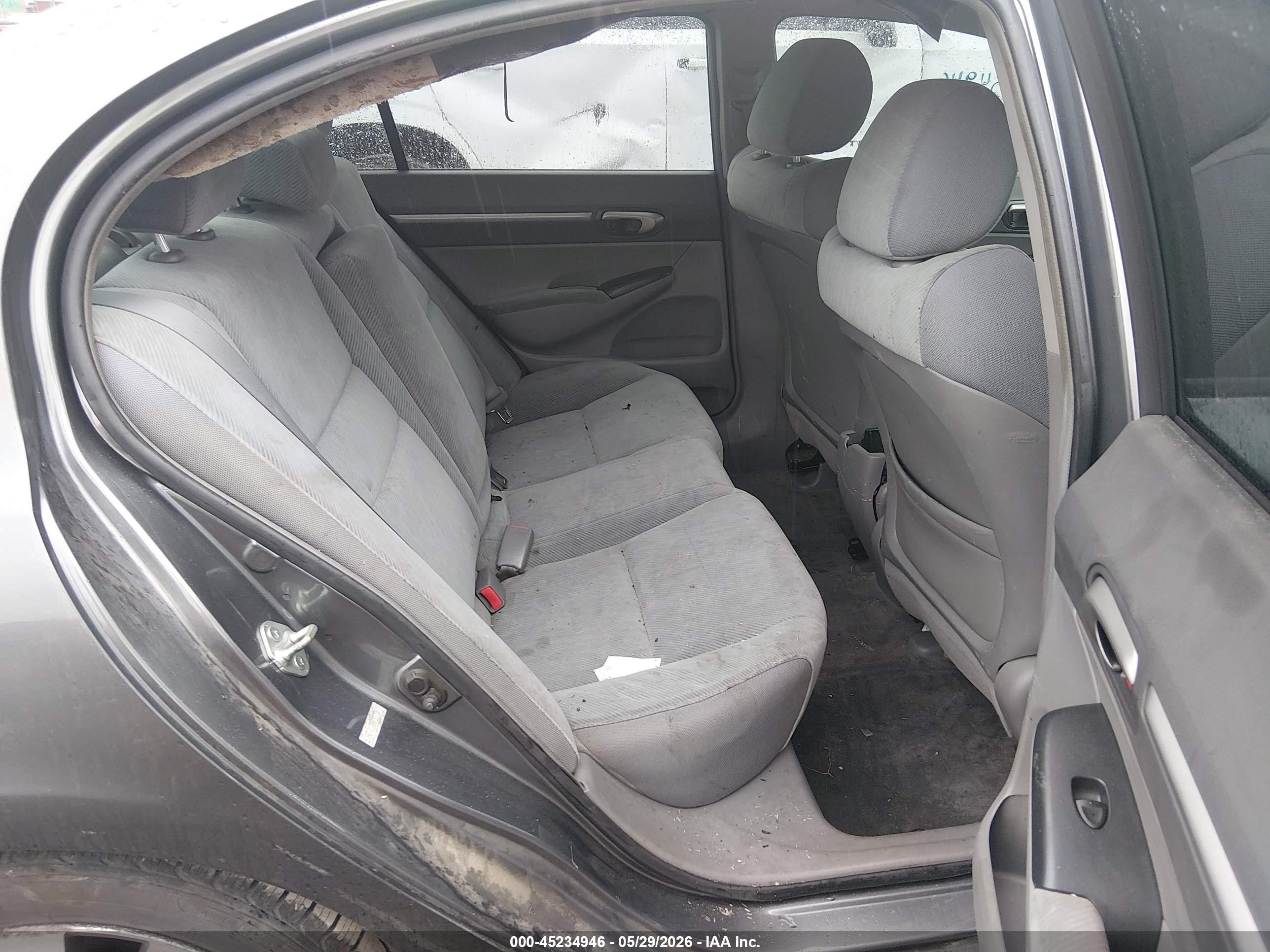 2009 Honda Civic Ex Gray vin: 2HGFA16819H306581