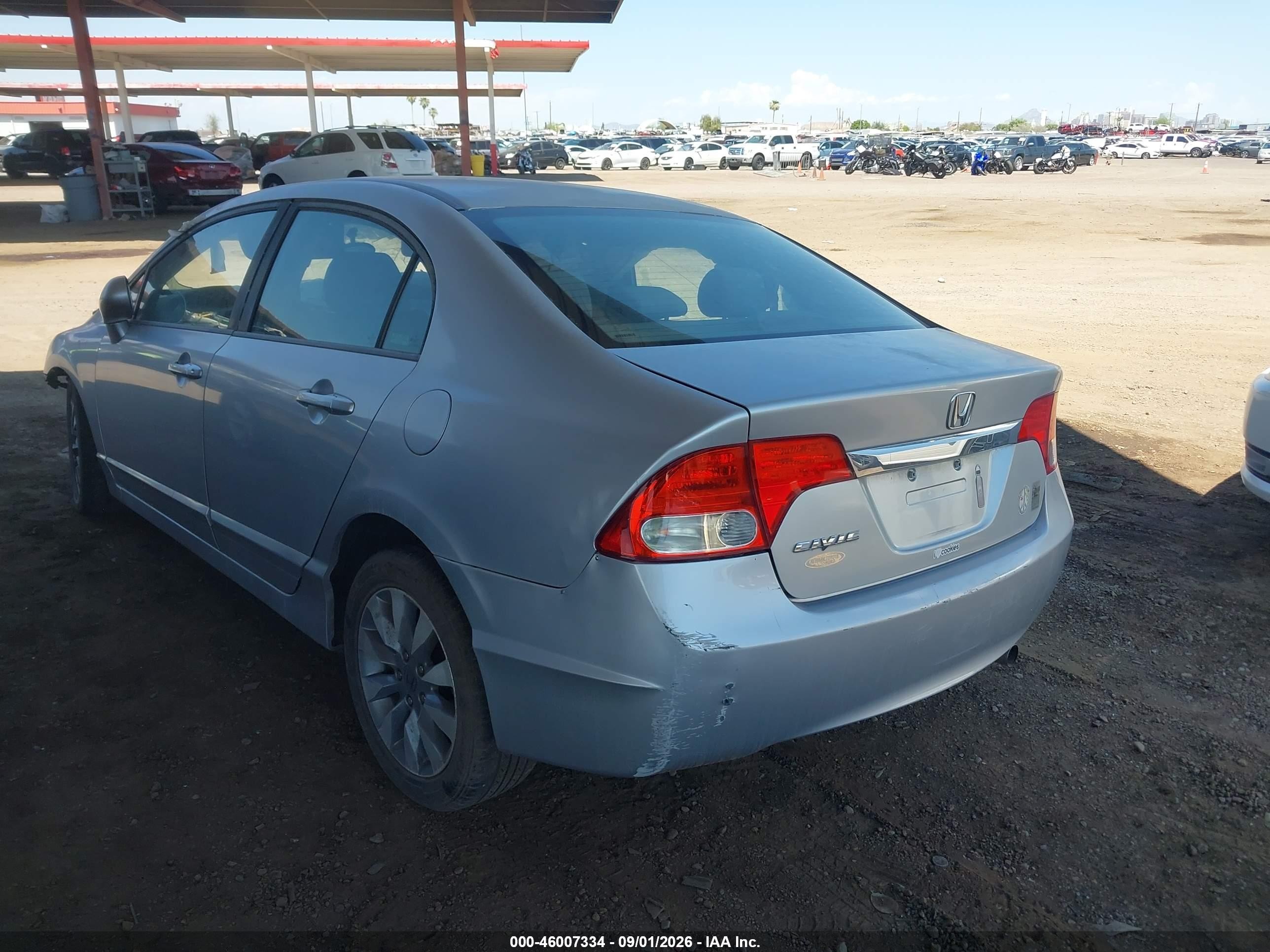 2009 Honda Civic Ex Gray vin: 2HGFA16819H330279