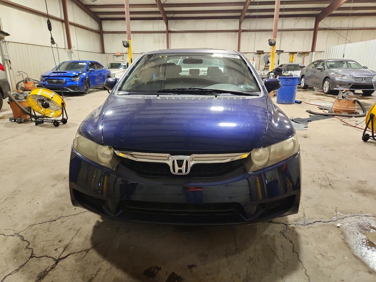 2009 Honda Civic Ex Синий vin: 2HGFA16819H514721