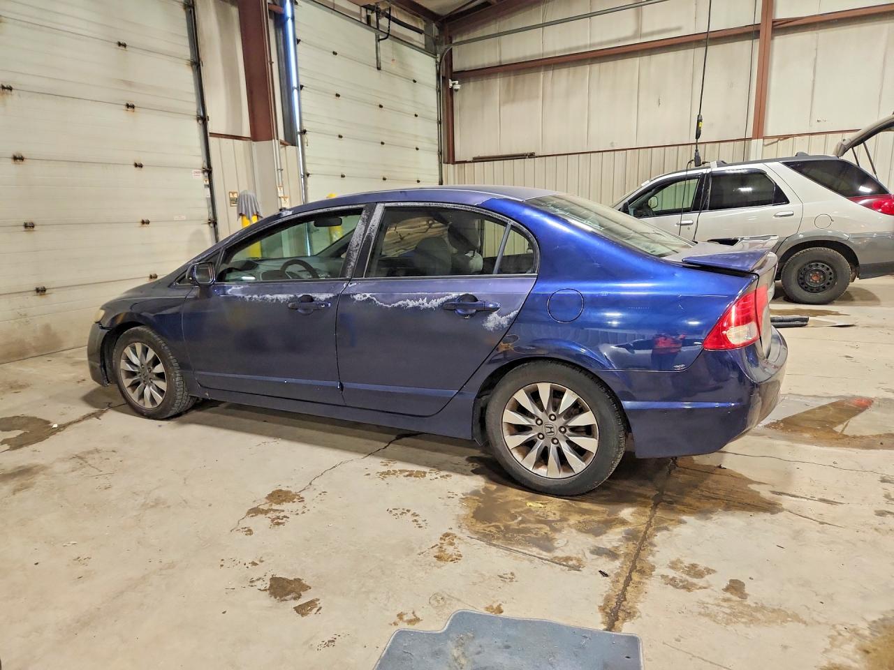 2009 Honda Civic Ex Синий vin: 2HGFA16819H514721