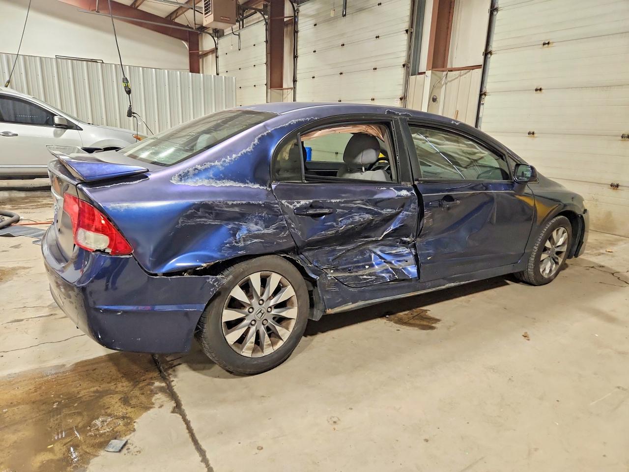 2009 Honda Civic Ex Синий vin: 2HGFA16819H514721