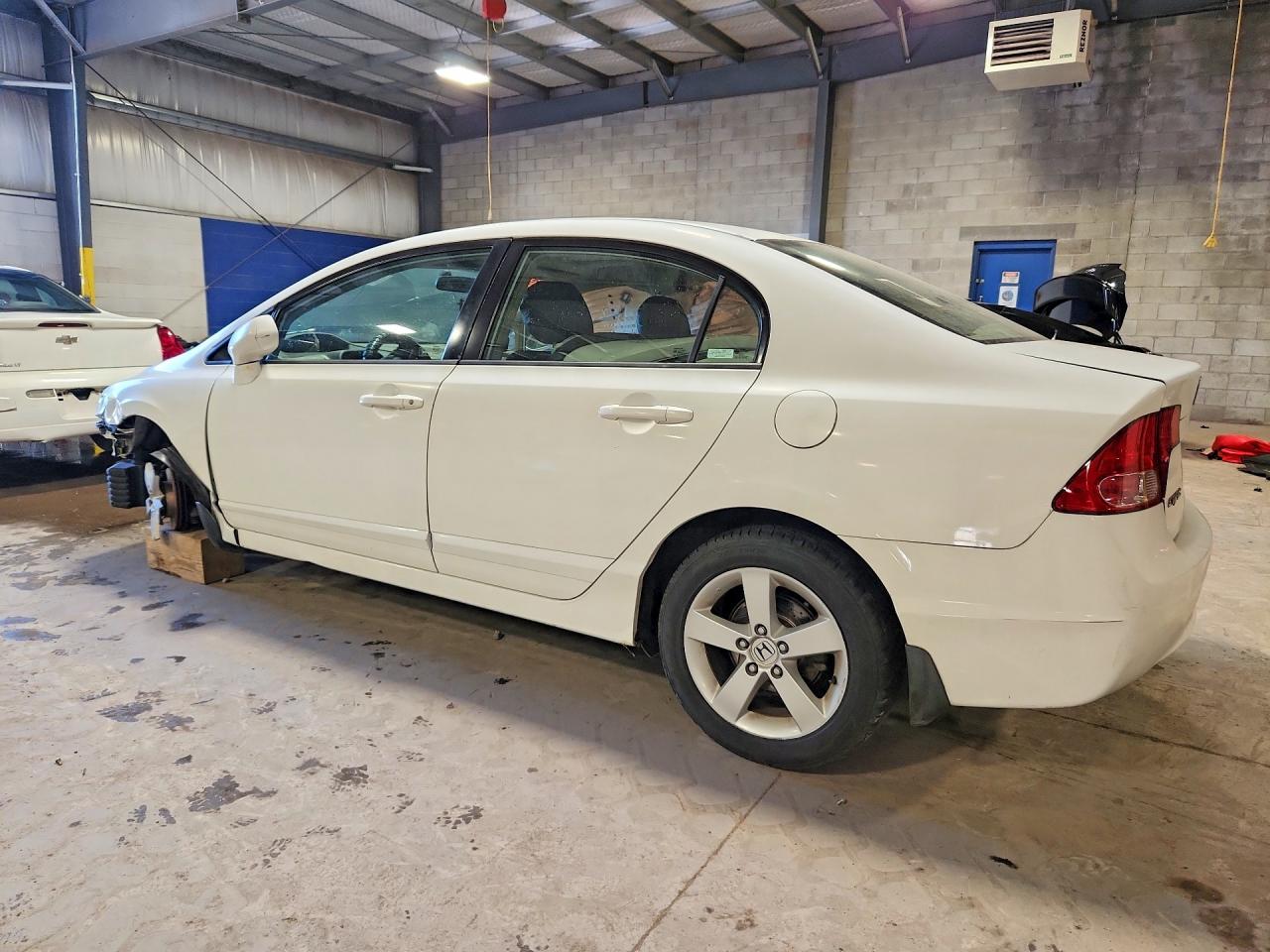 2006 Honda Civic Ex White vin: 2HGFA16826H505022