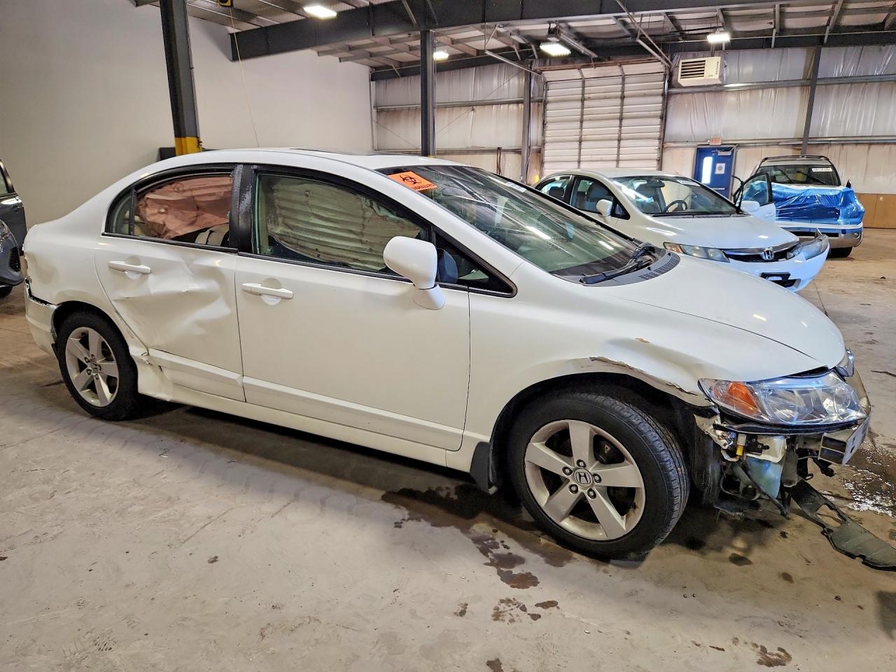 2006 Honda Civic Ex White vin: 2HGFA16826H505022