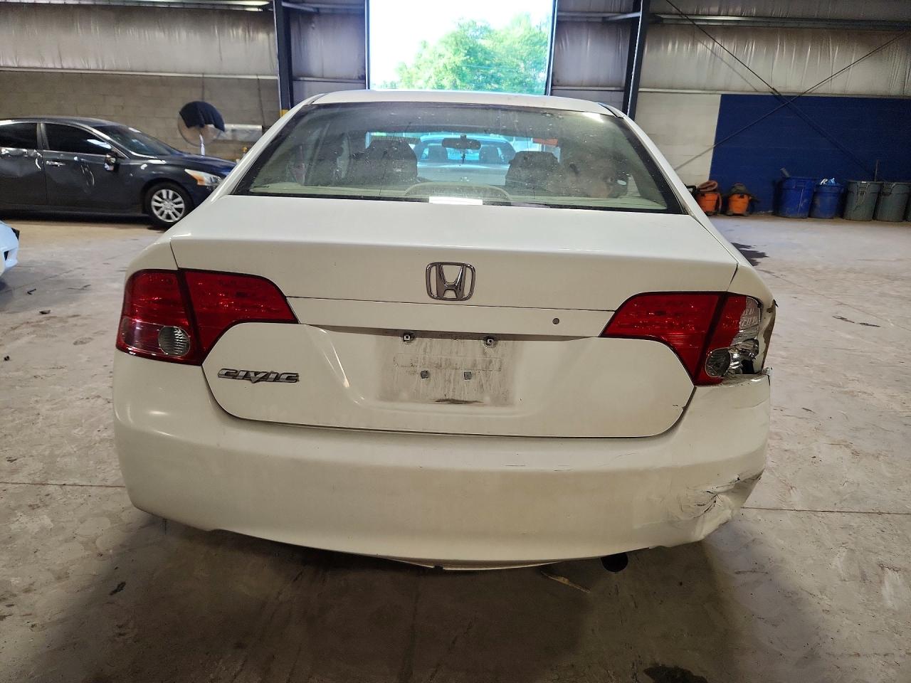 2006 Honda Civic Ex White vin: 2HGFA16826H505022